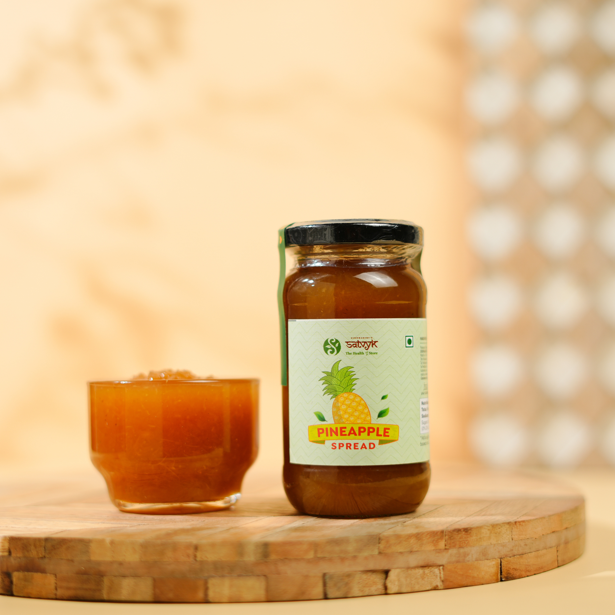 Pineapple Fruit Spread | Tropical Flavour in Every Spoon | Made from Fresh Pineapple Pulp