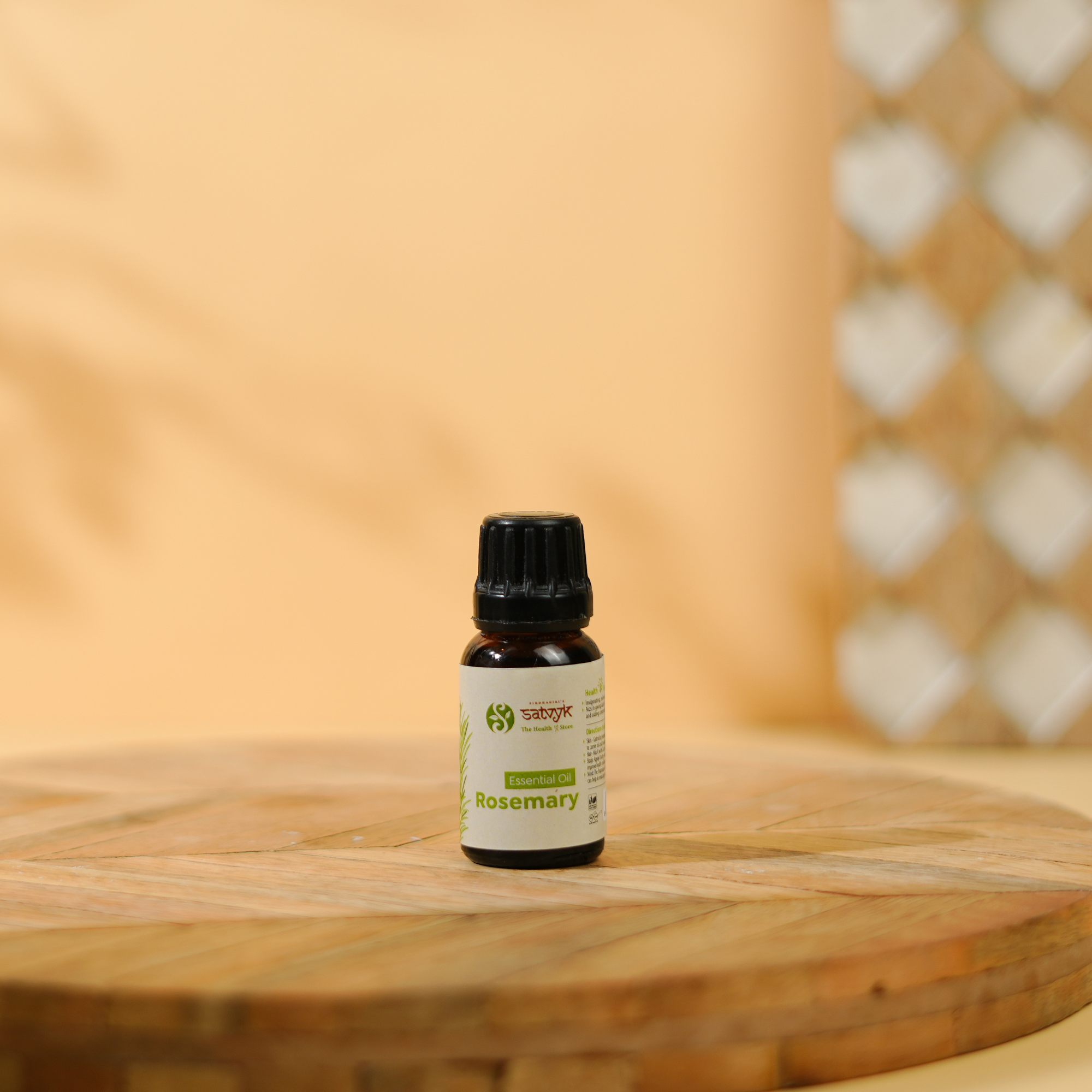 Rosemary Essential Oil | Hair Strengthening & Mental Clarity | Ideal for Massage & Bath