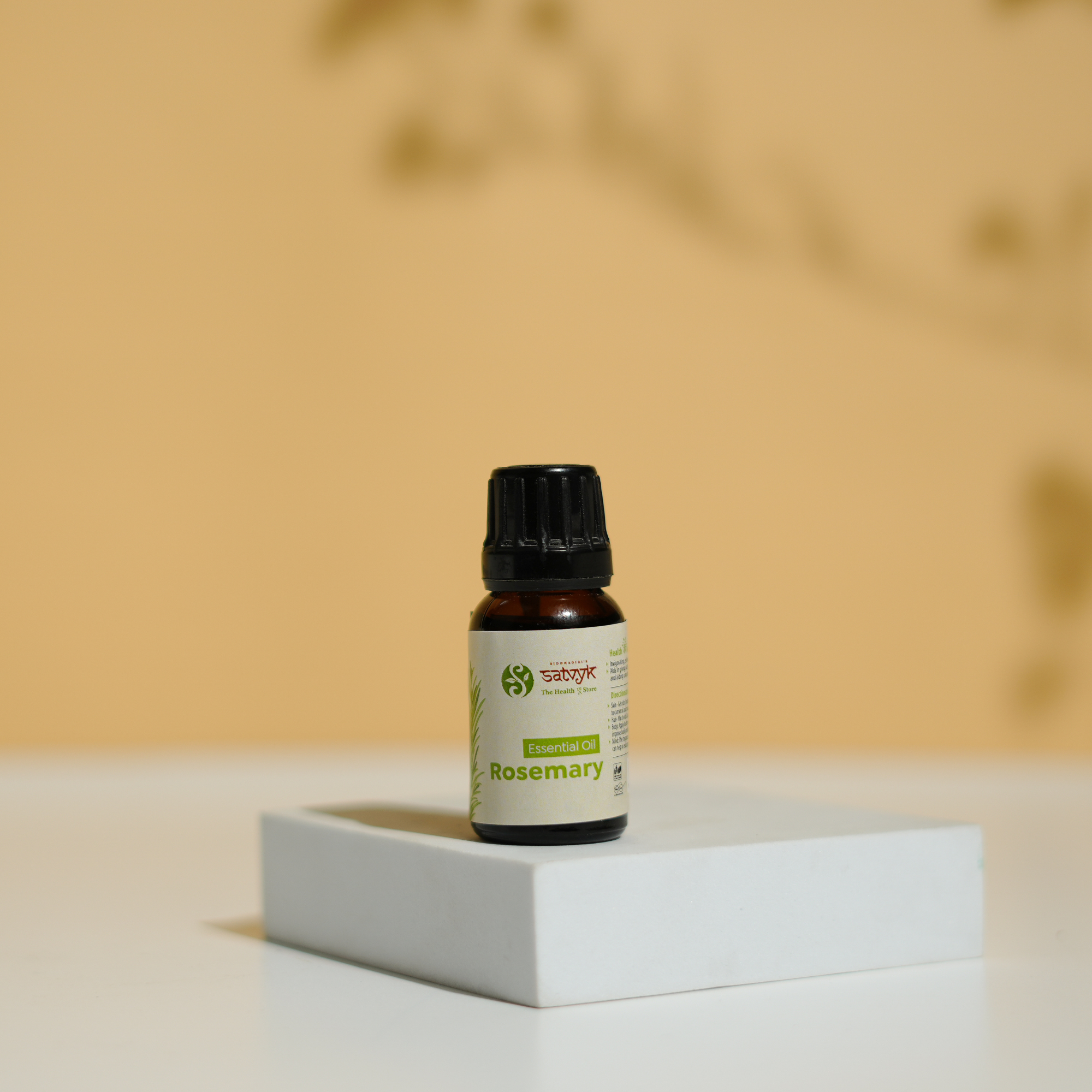 Rosemary Essential Oil | Hair Strengthening & Mental Clarity | Ideal for Massage & Bath