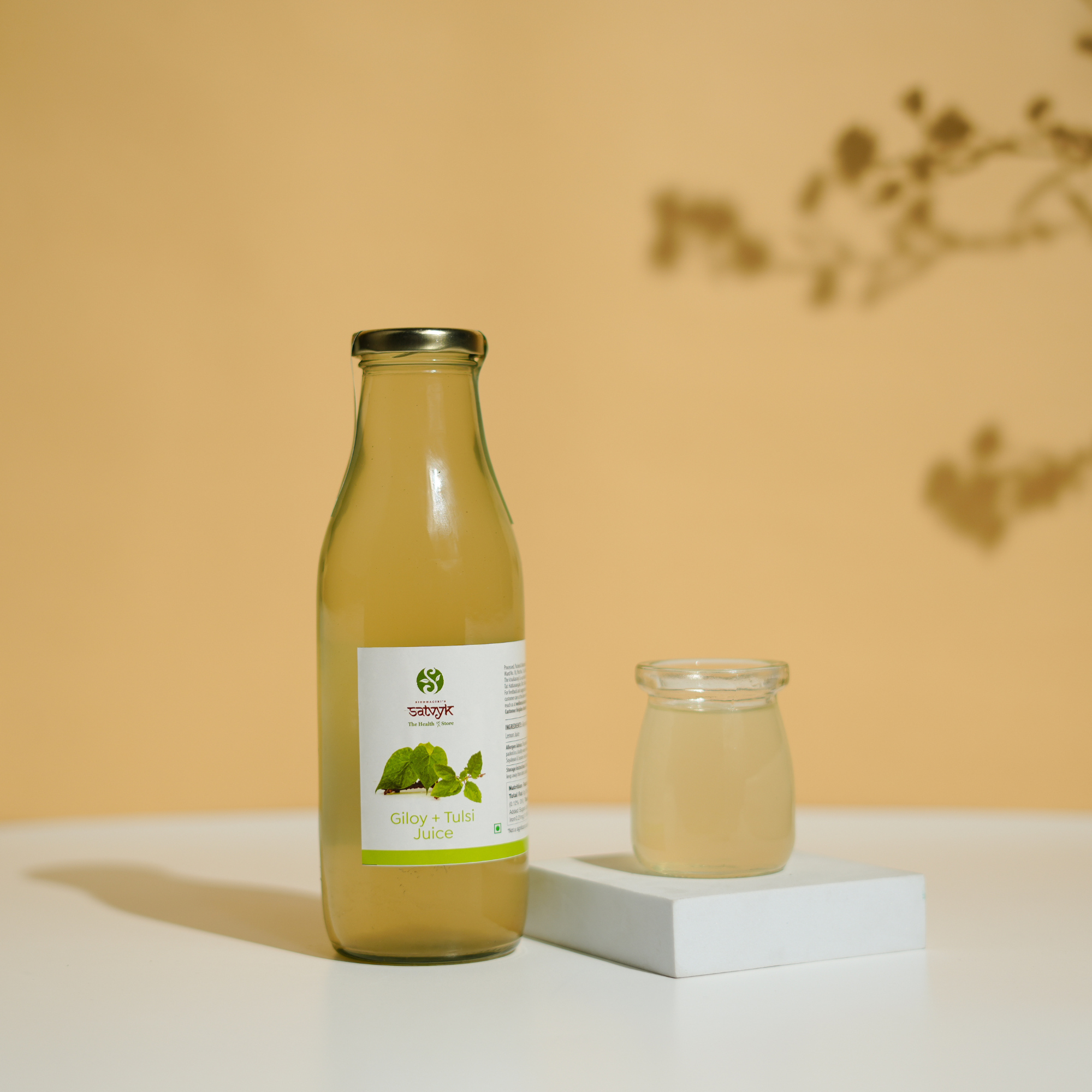 Giloy Tulsi Juice | Ayurvedic Blend for Cough, Cold & Immunity | No Added Sugar