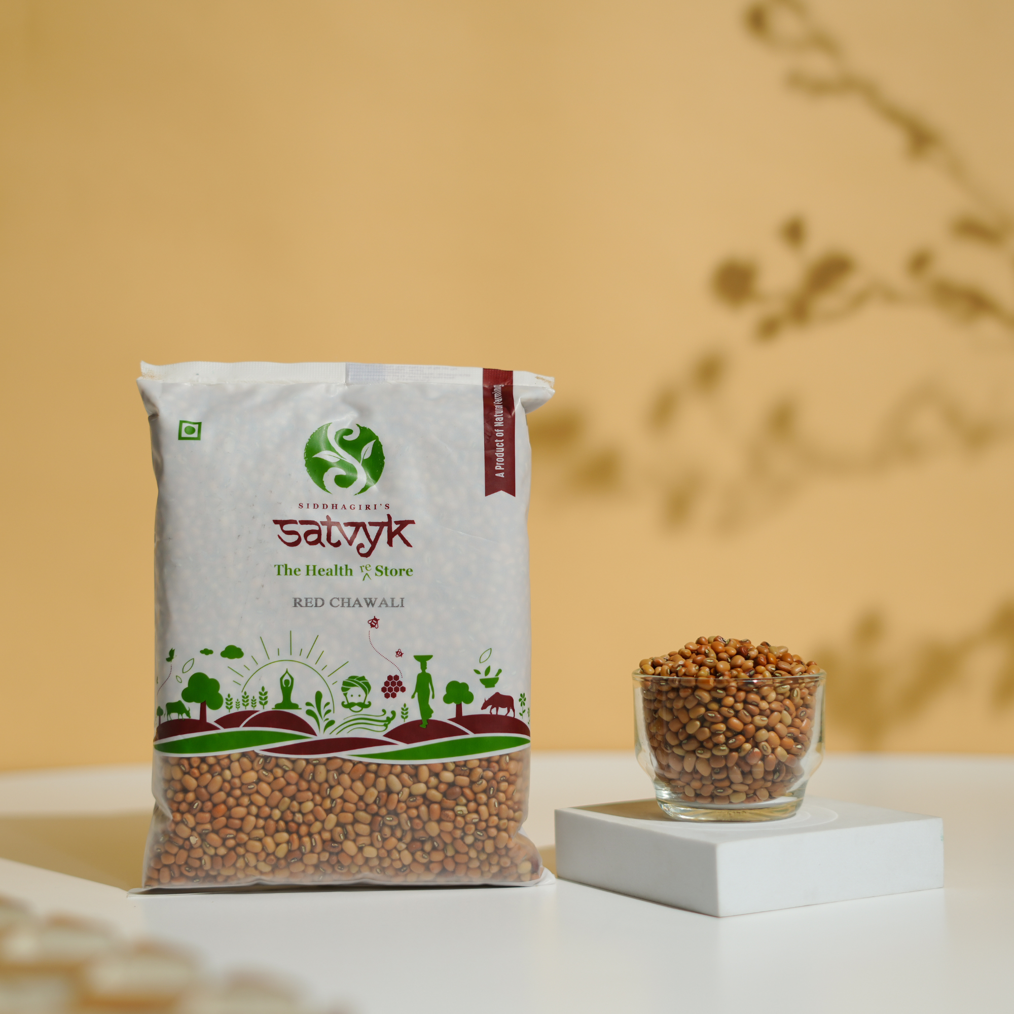 Red Chawli (Cowpea) | Naturally High in Iron & Plant Protein | Unpolished | Ideal for Traditional Indian Recipes & Everyday Meals