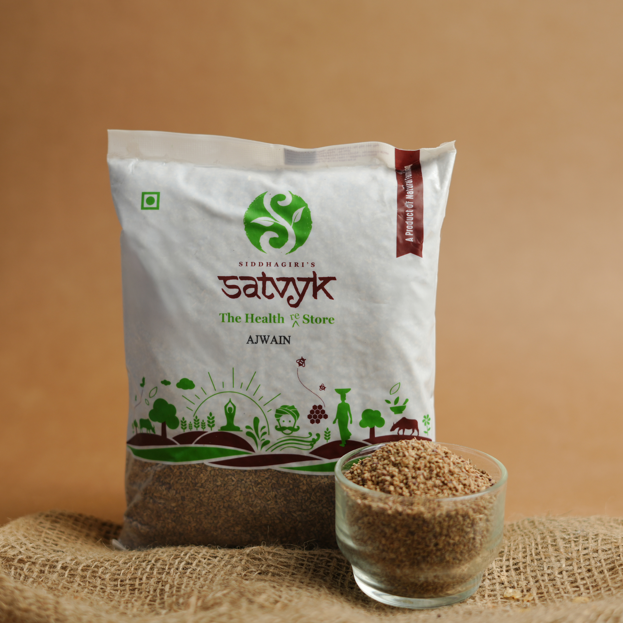 Carom Seeds (Ajwain) | Digestive Spice | Strong Aroma | Ideal for Indian Snacks & Tadka | Naturally Sourced