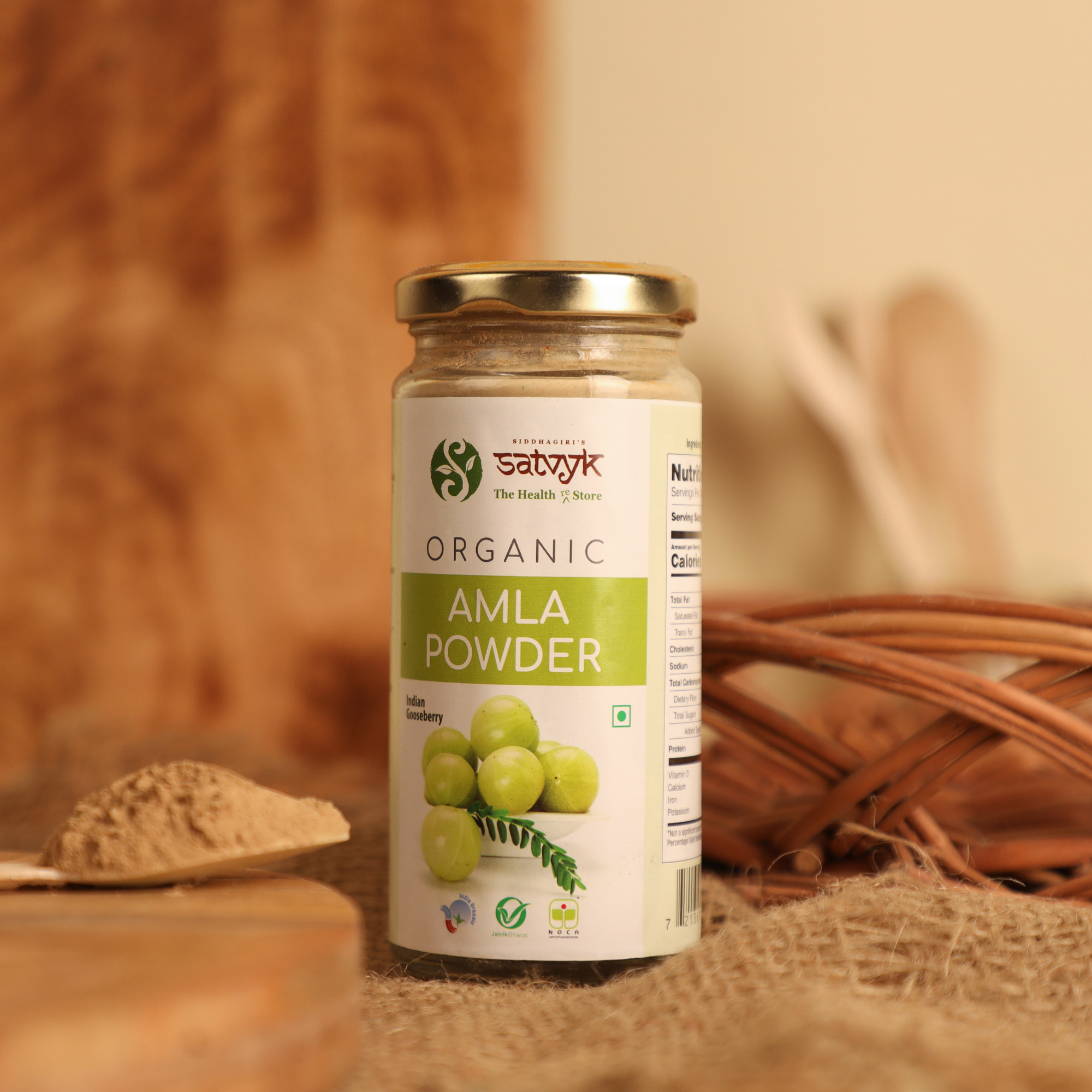 Amla Powder | Vitamin C-Rich Immunity Booster | Supports Hair, Skin & Digestion | Rejuvenating Ayurvedic Superfruit