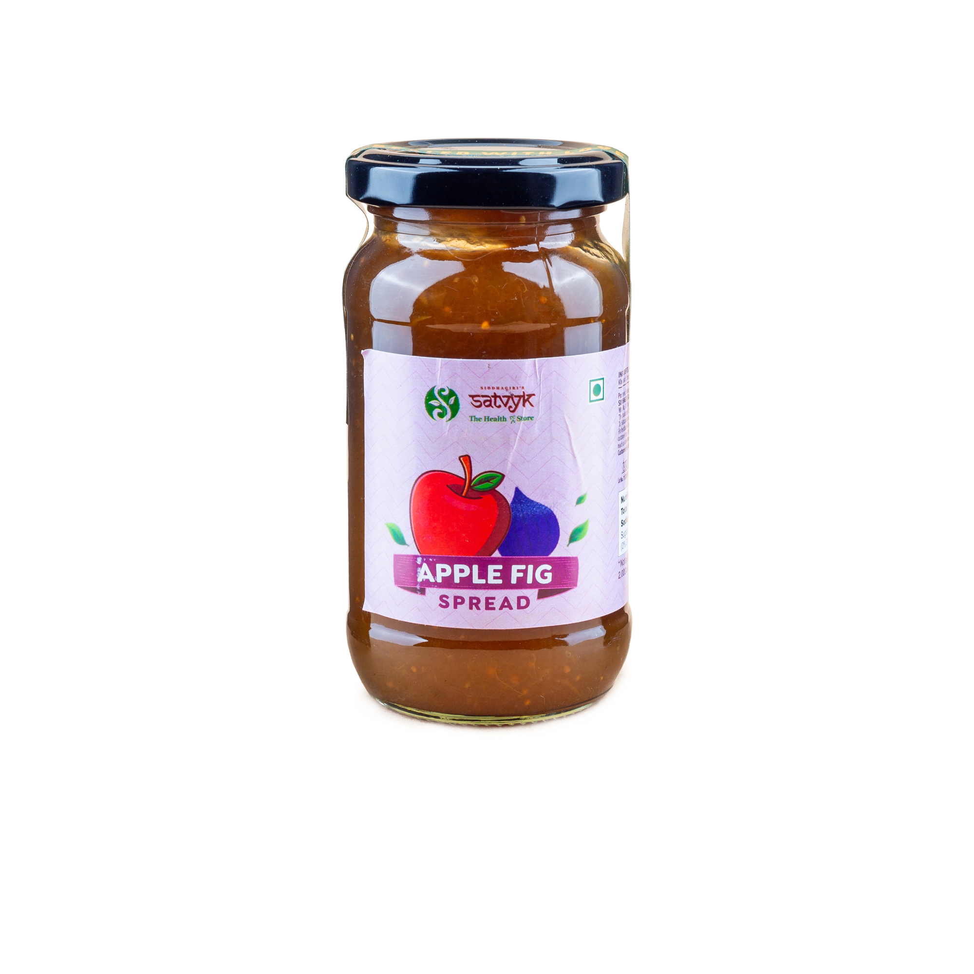 Apple-Fig Spread | Real Fruit Sweetness | No Refined Sugar | Ideal for Toasts & Baking