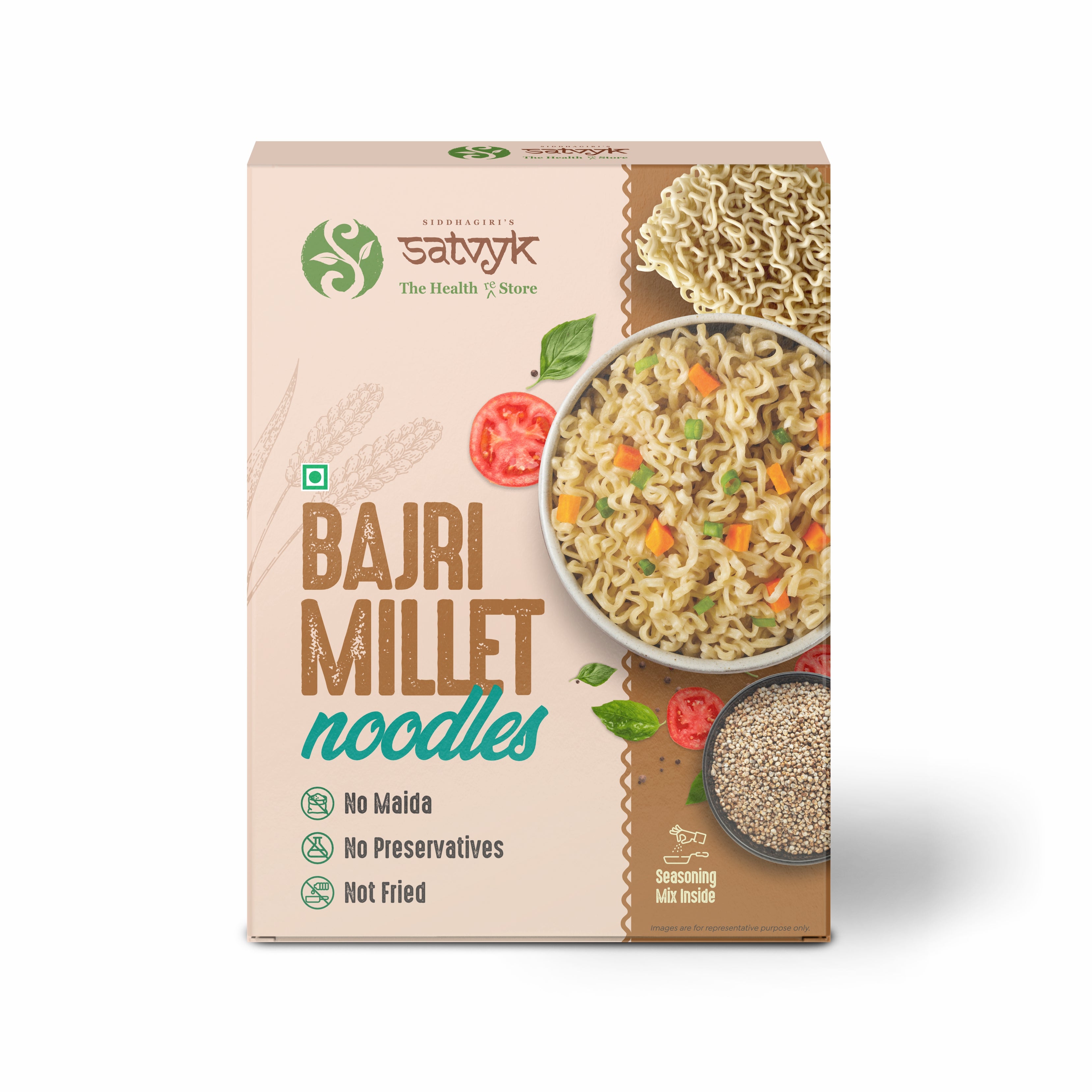 Bajra Noodles | Power of Pearl Millet | Rich in Iron & Fibre | No Maida | Nourishing Traditional Grain Noodles
