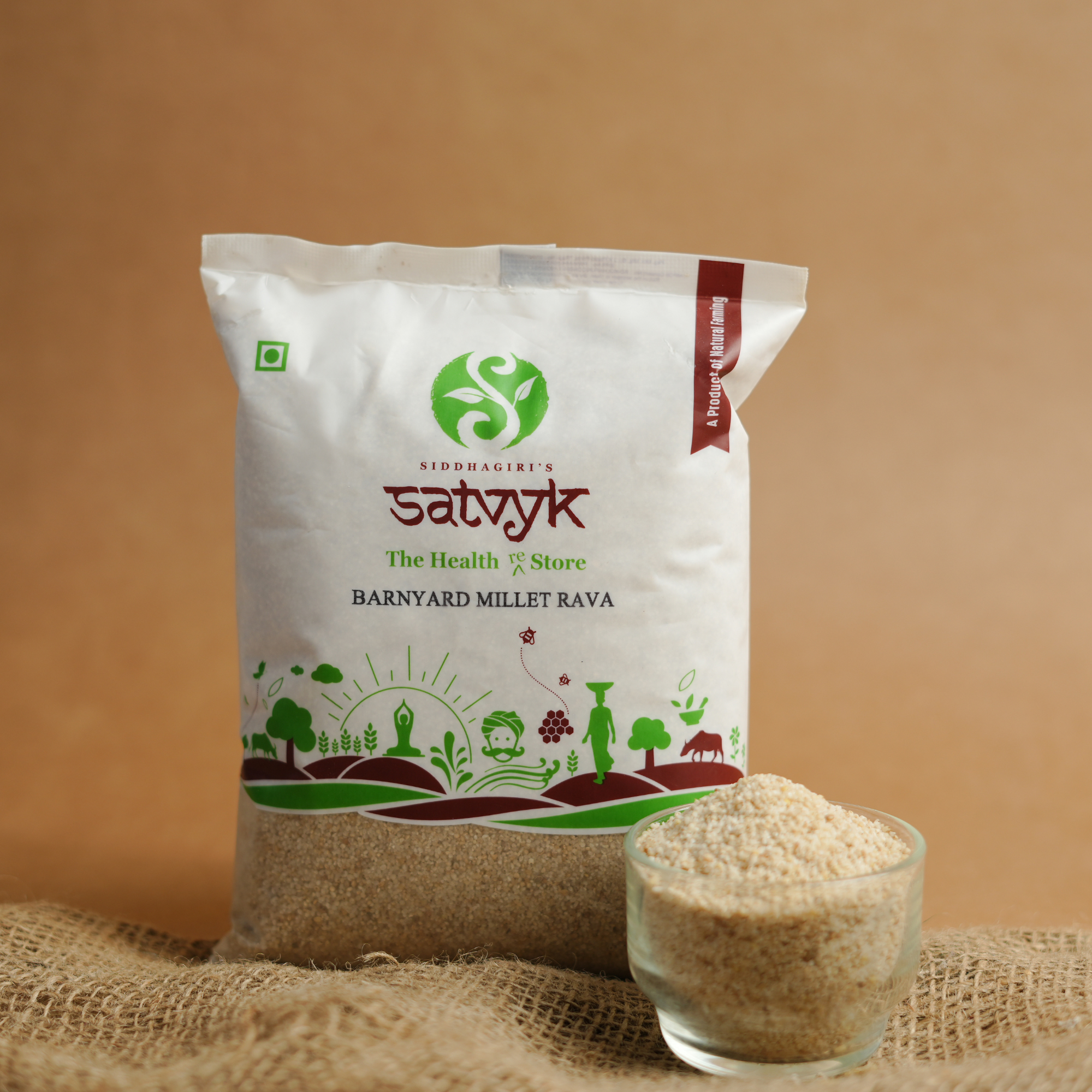Barnyard Millet Rawa | Fasting-Friendly & Easy to Digest | No Wheat or Maida | Light & Nutritious for Daily Use
