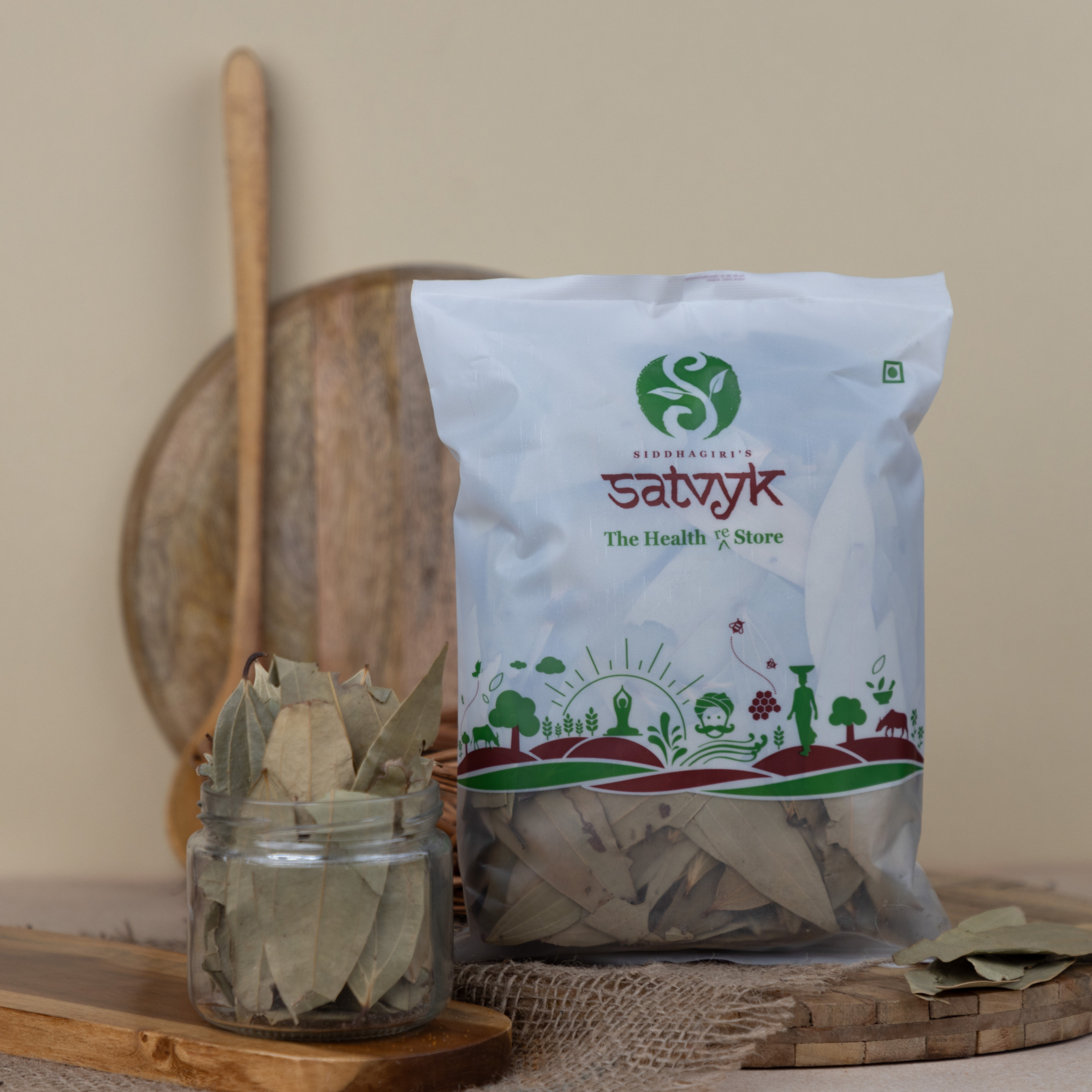 Bay Leaf (Tejpatta) | Whole Aromatic Leaves | Enhances Flavour of Rice, Curries & Masala Mixes | Pure & Handpicked