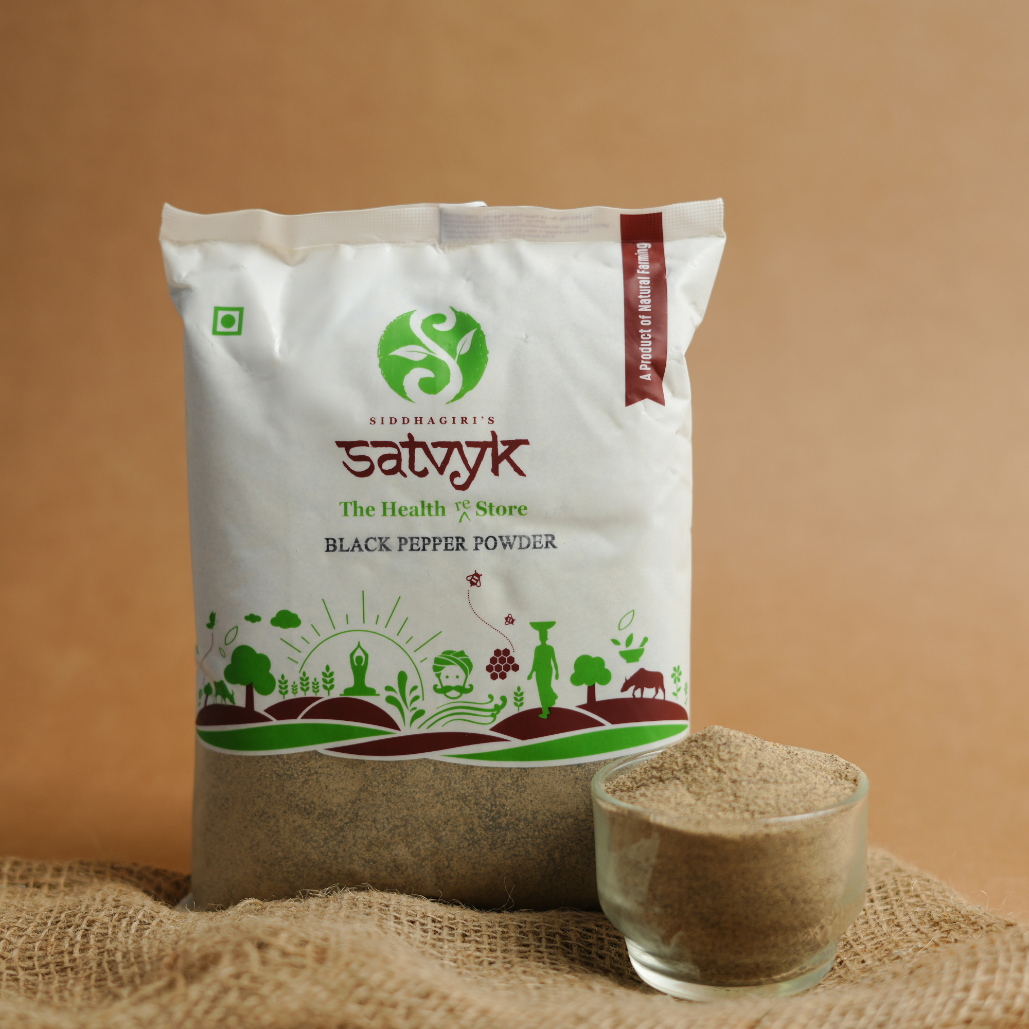 Black Pepper Powder | Bold & Pungent | Freshly Ground Kali Mirch | No Fillers | Ideal for Seasoning, Digestion & Warmth