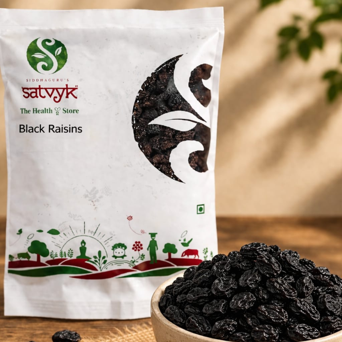 Black Raisins | Kali Kishmish | Juicy Raisins | Rich in Iron and Antioxidants