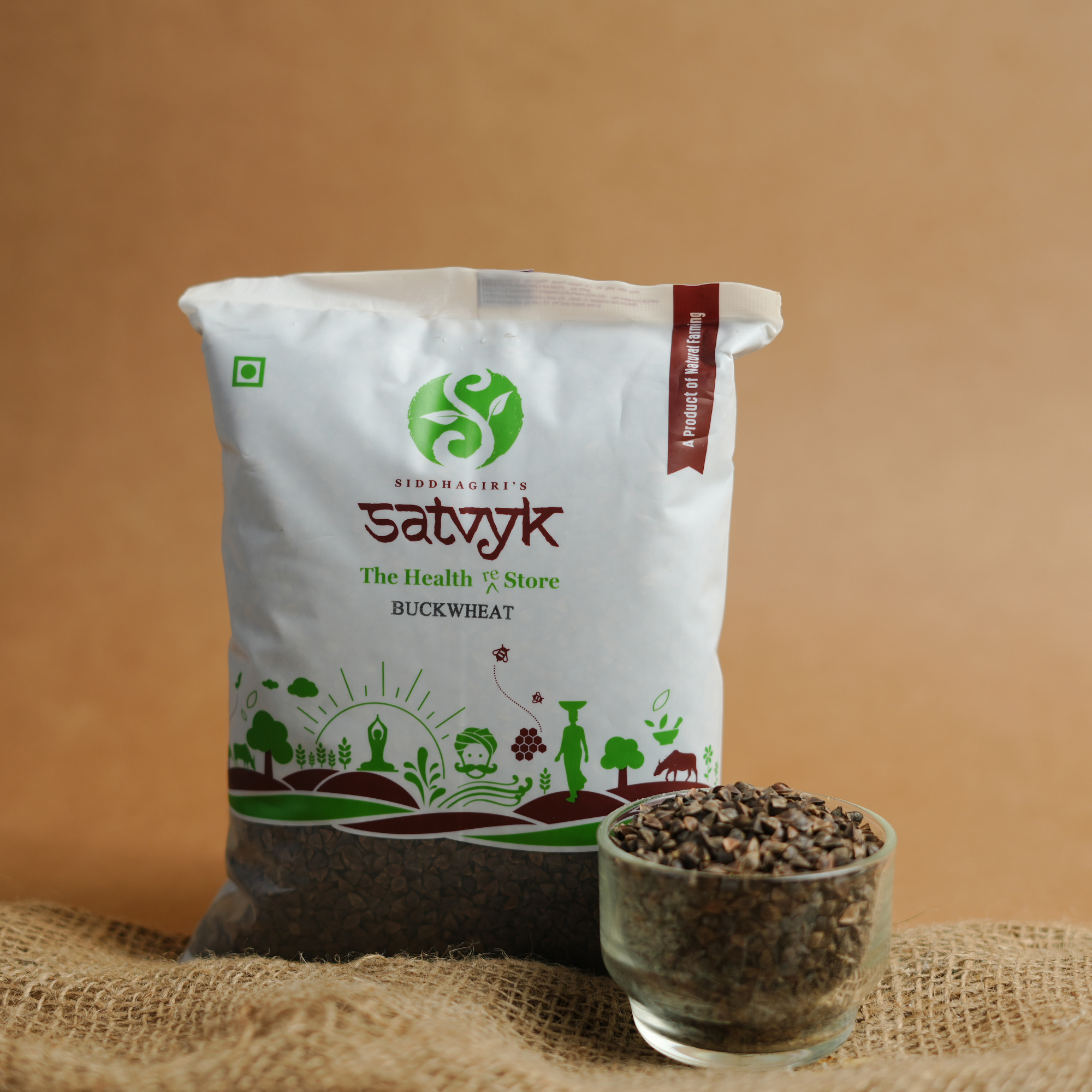 Buckwheat | Gluten-Free Supergrain | Rich in Protein & Fiber | Ideal for Rotis, Pancakes & Fasting Meals