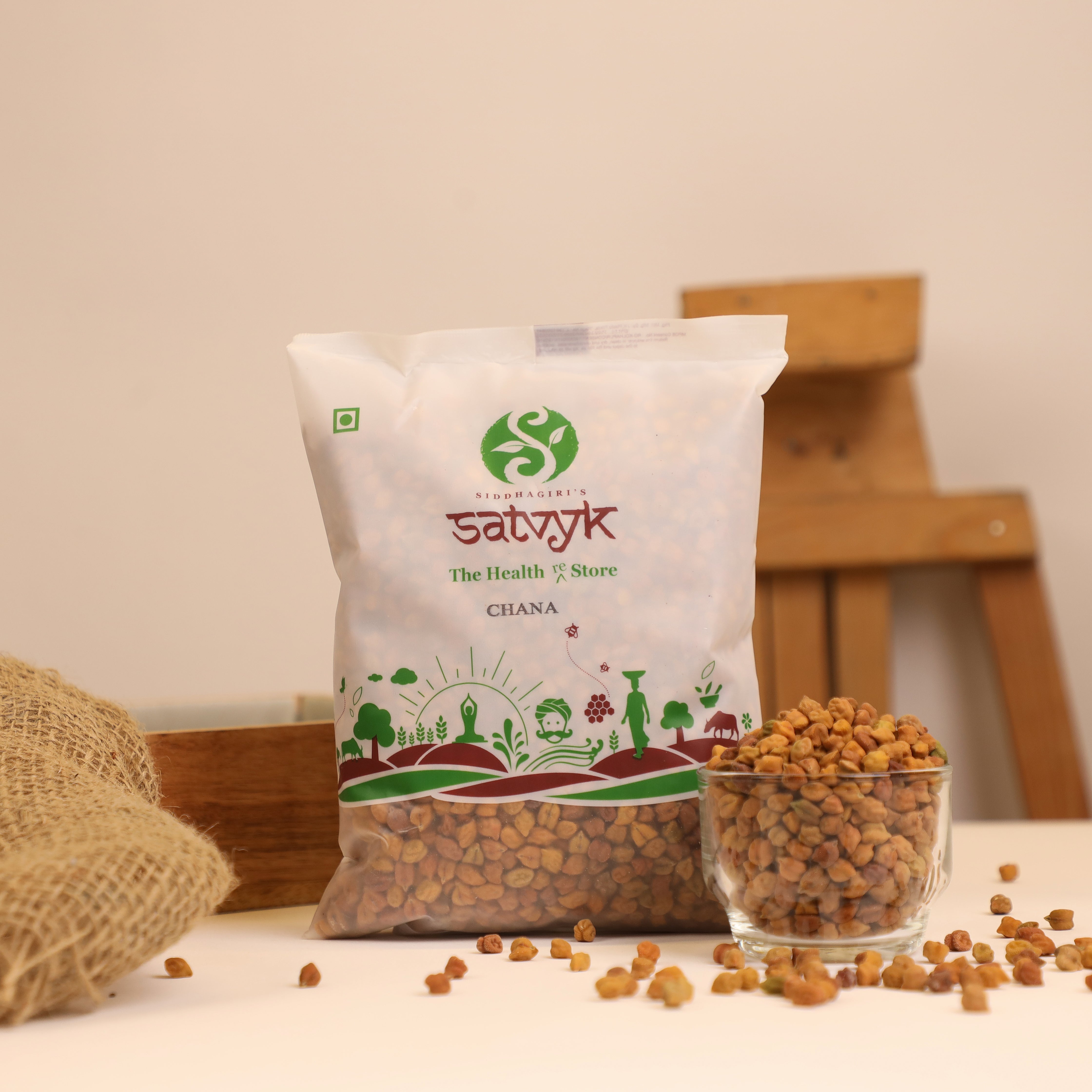 Organic Black Chana| Indian Brown Gram | Unpolished Kala Chana | Black Chickpea | Organic Healthy Chana | Vegan, Gluten-free, Non GMO