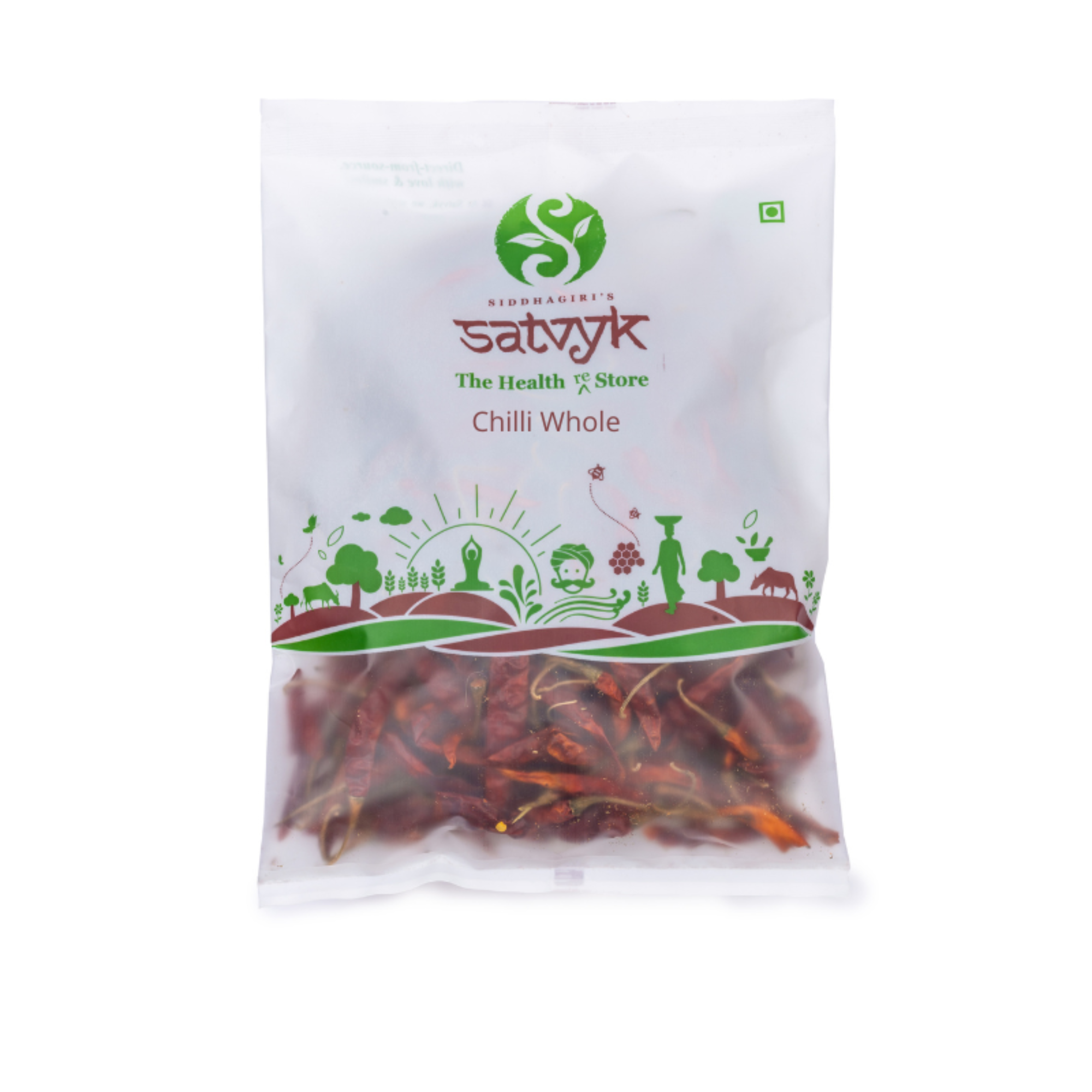 Red Chilli Whole | Hot & Flavourful | Sun-Dried for Maximum Aroma | Ideal for Indian Curries & Tadka