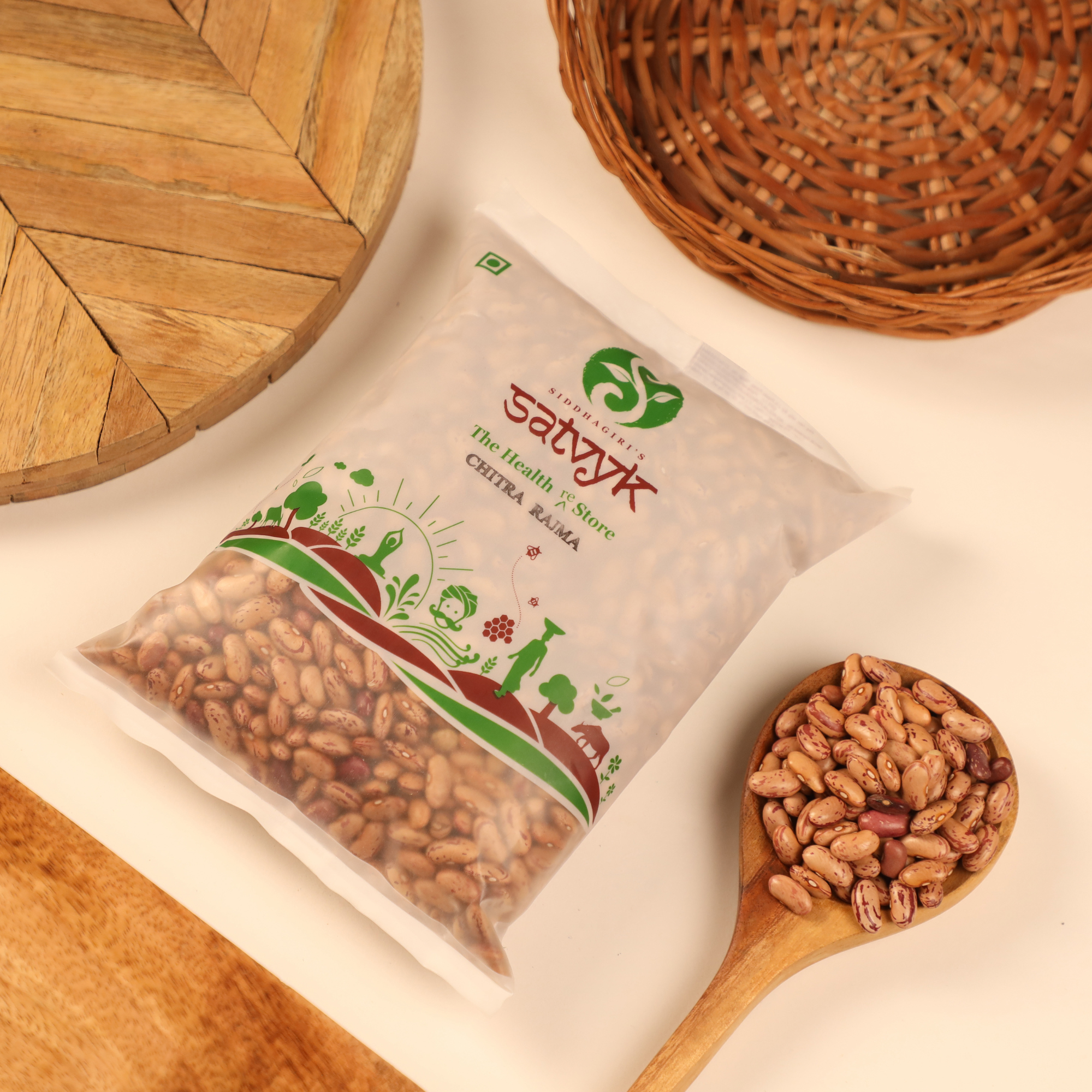 Chitra Rajma | Light-Coloured Rajma with Creamy Texture | Rich in Protein & Iron | Perfect for Everyday Meals