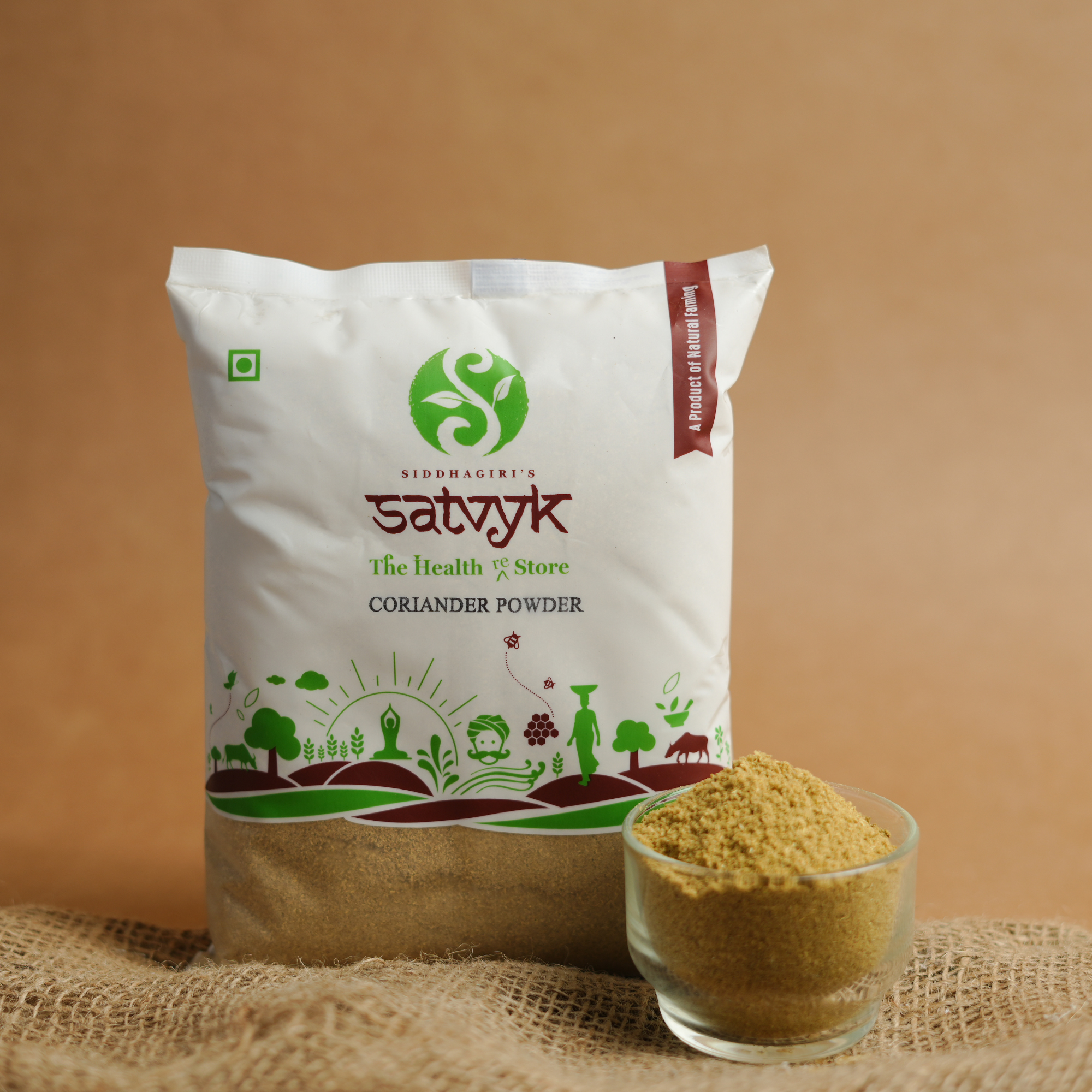 Dhaniya Powder | Freshly Ground Coriander | Citrusy & Fragrant | Pure Spice for Everyday Cooking | No Additives