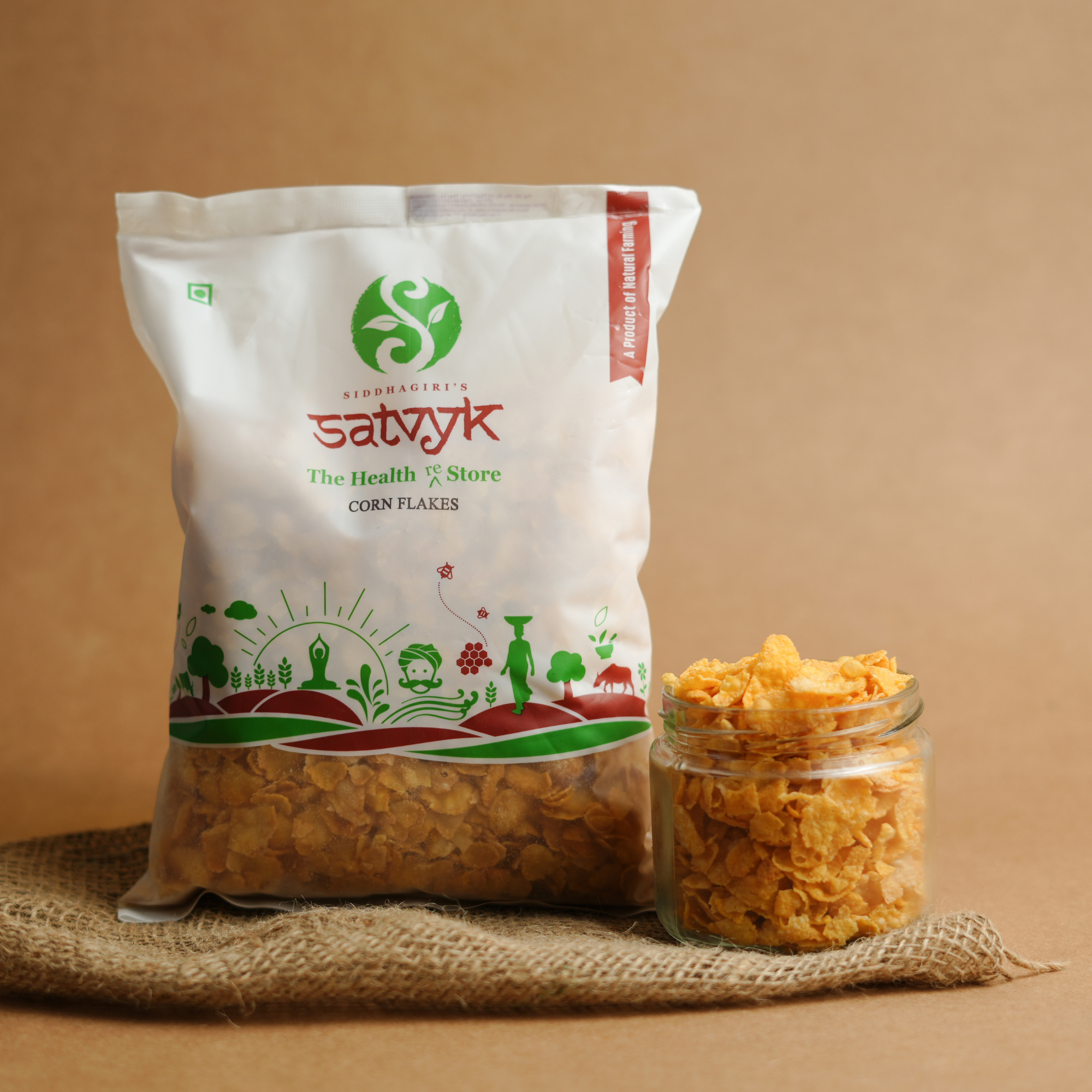 Corn Flakes | Light & Crunchy | Gluten-Free Breakfast Option | Ideal with Milk or Yogurt