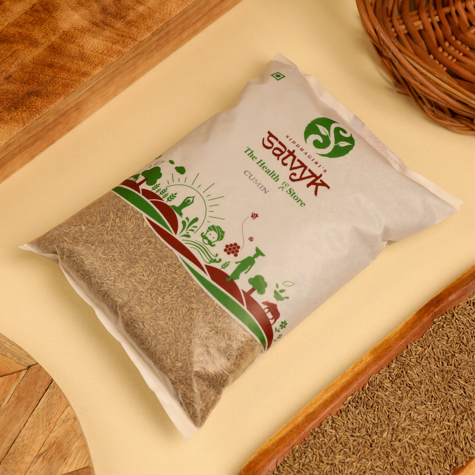 Jeera (Cumin Seeds) | Whole & Bold | Strong Aroma & Flavour | Ideal for Indian Cooking & Masalas