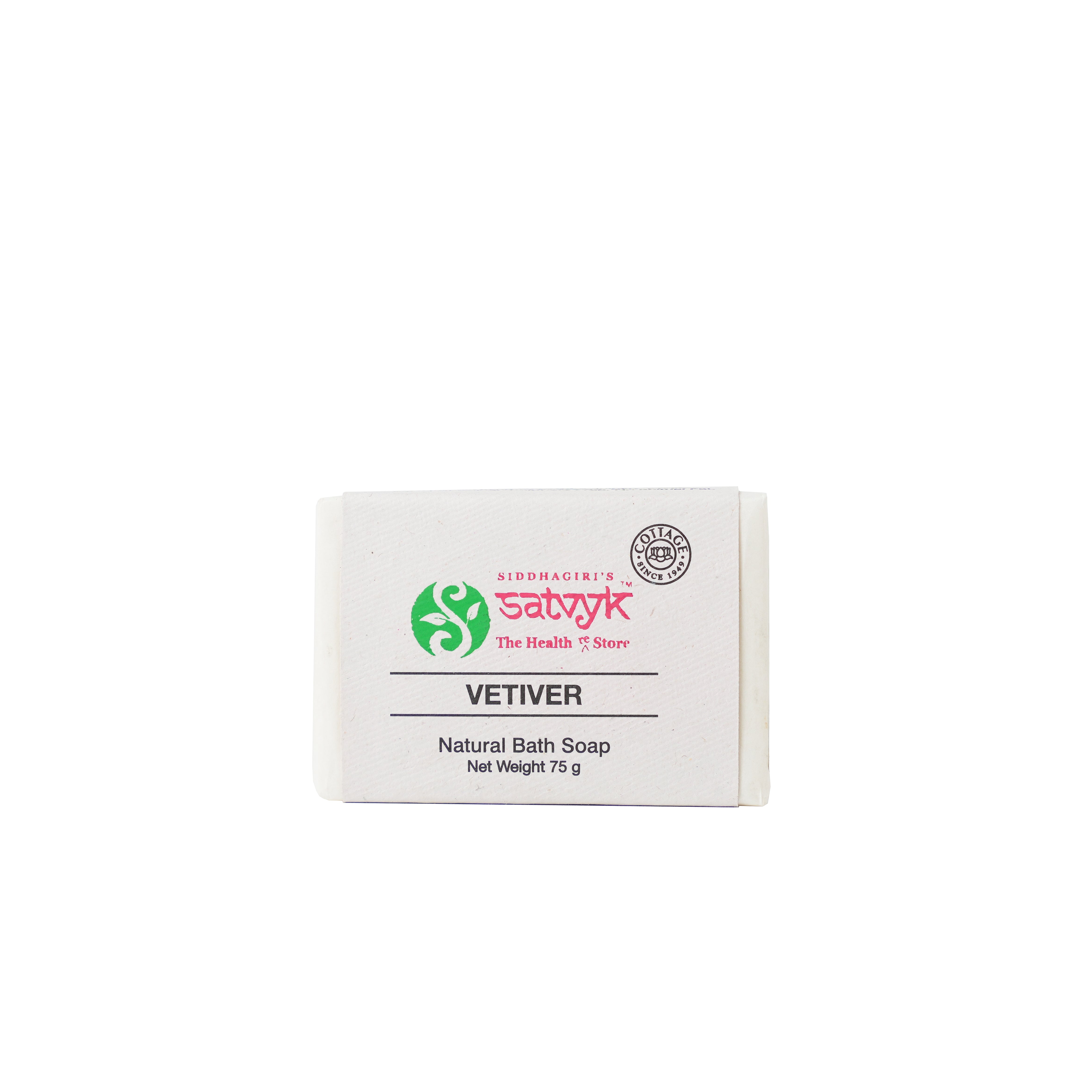 Handmade Vetiver Herbal Bath Soap | Cooling & Grounding | Skin Soothing Properties | Earthy Aroma | Natural Skincare Bar