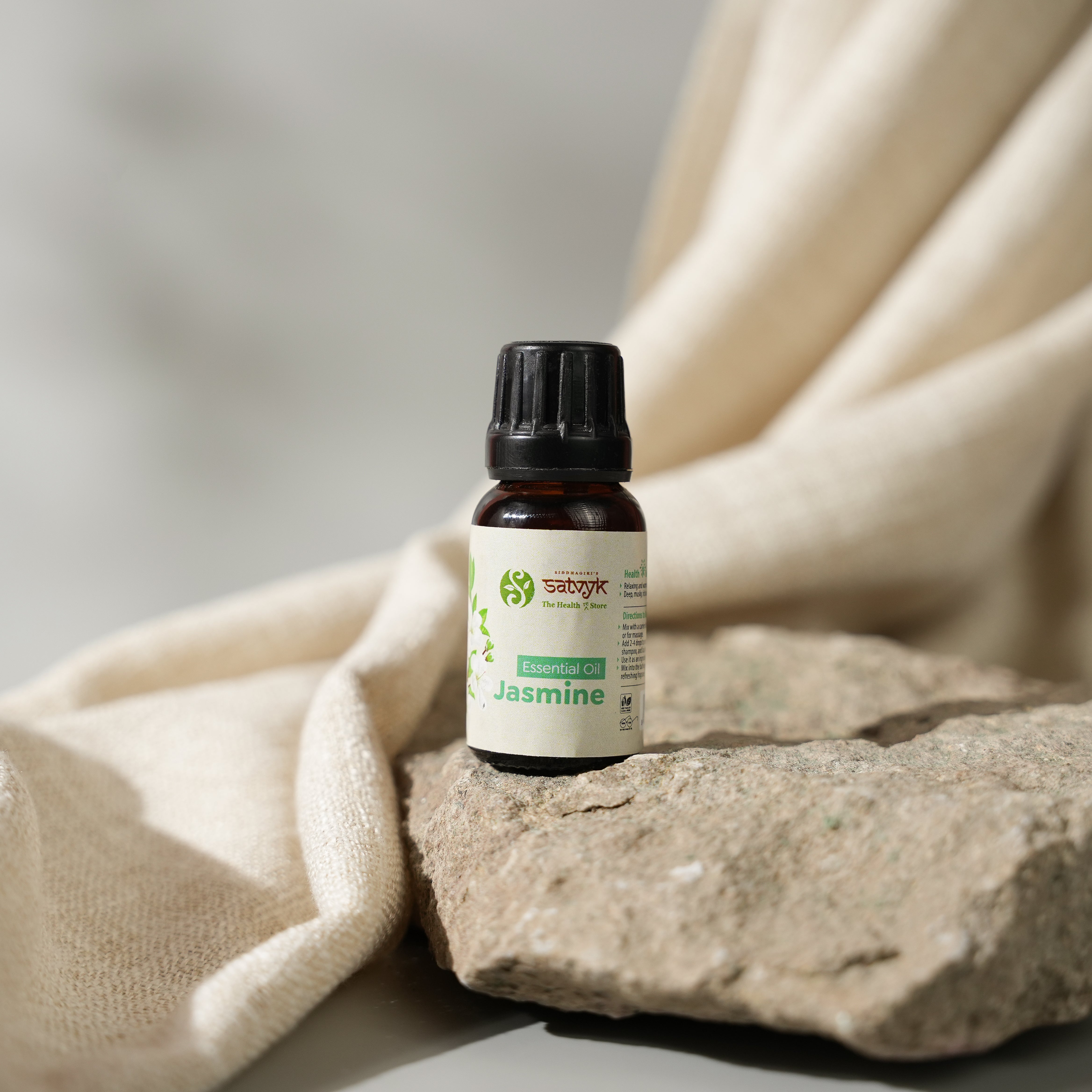 Jasmine Grande Essential Oil | Deep Floral Aroma | Mood Enhancer & Natural Perfume