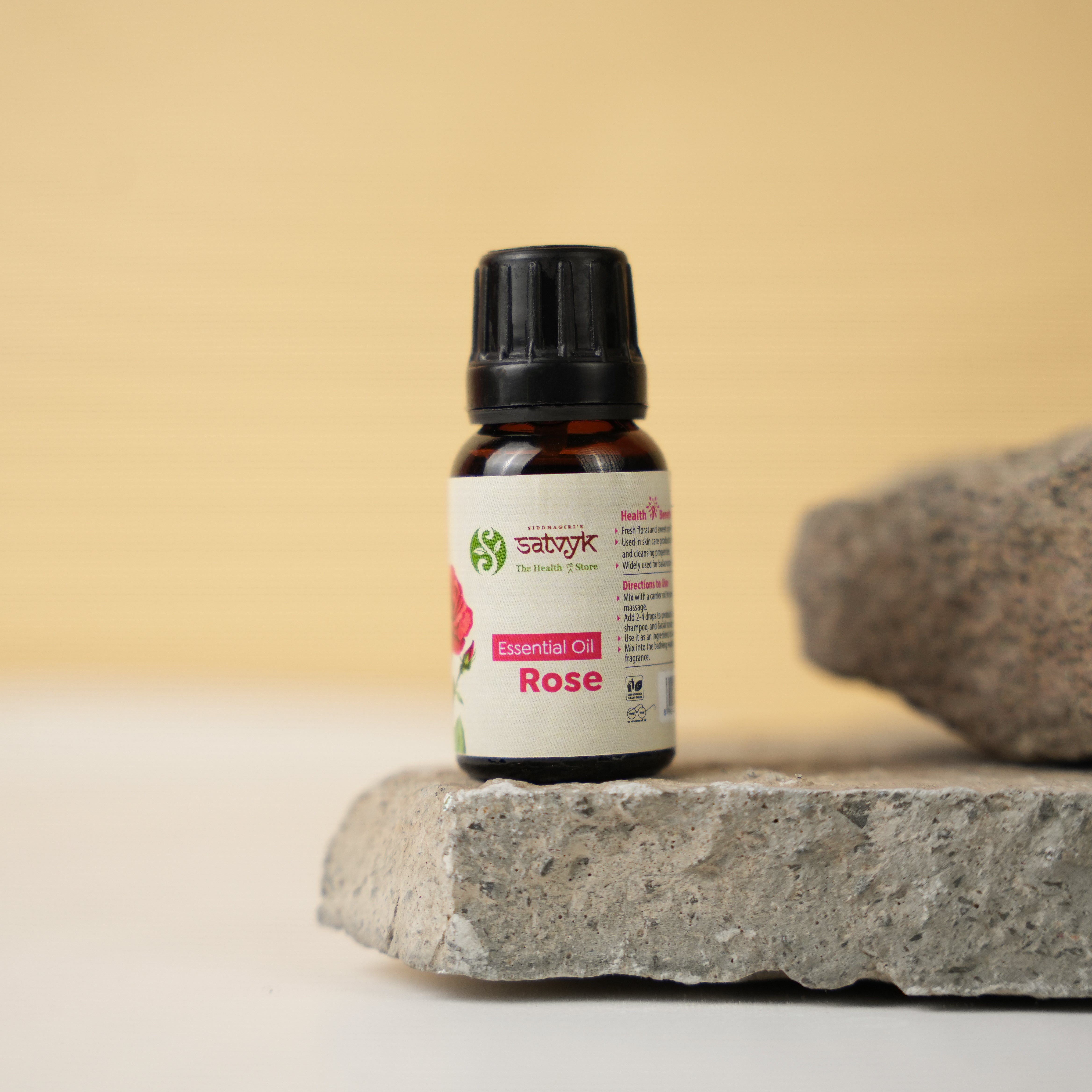 Kashmir Rose Oil | Premium Floral Elixir | For Skin, Hair & Aromatherapy