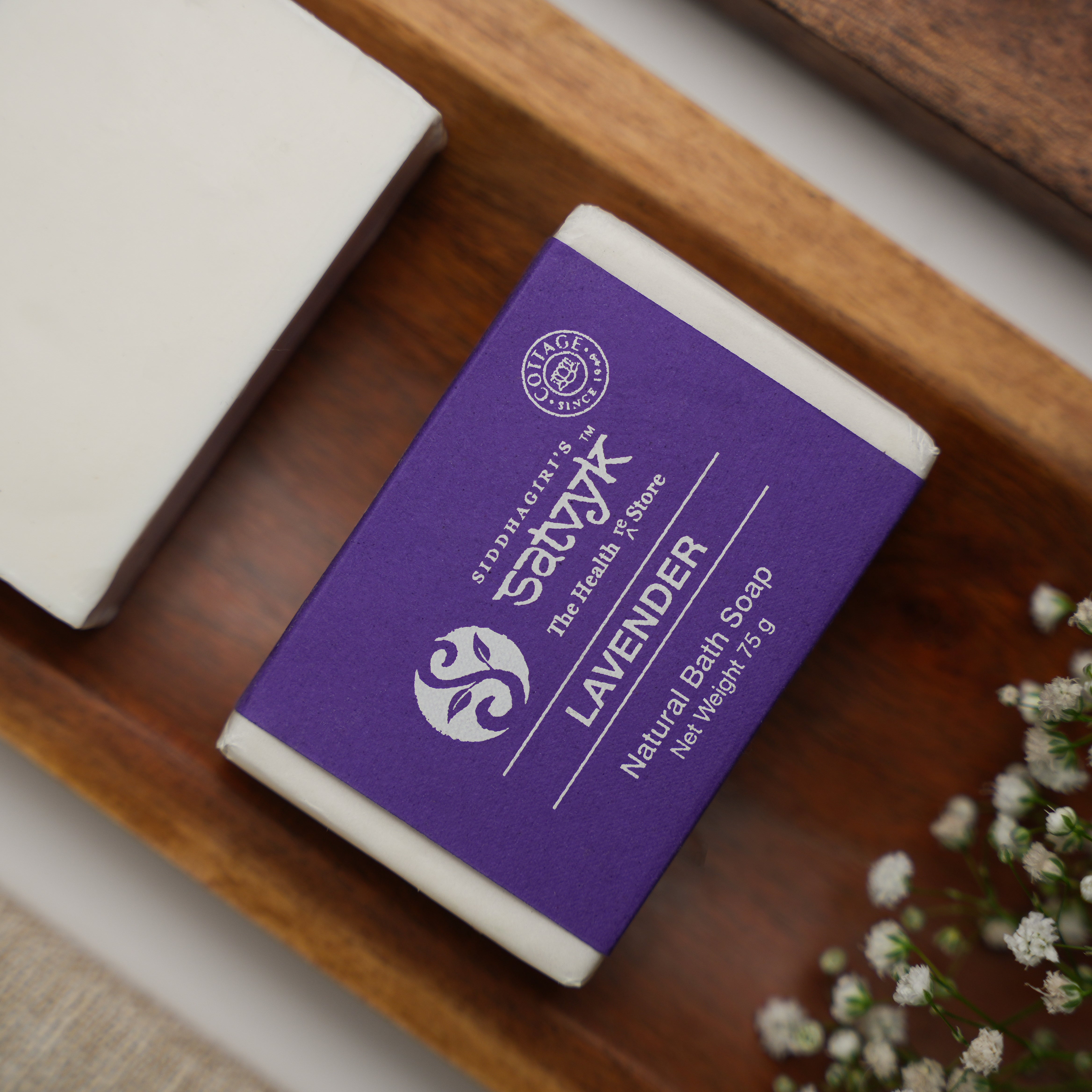 Handmade Lavender Herbal Bath Soap | Calming & Aromatic | Gentle on Skin | Soothing Floral Fragrance | Natural Skincare Bar