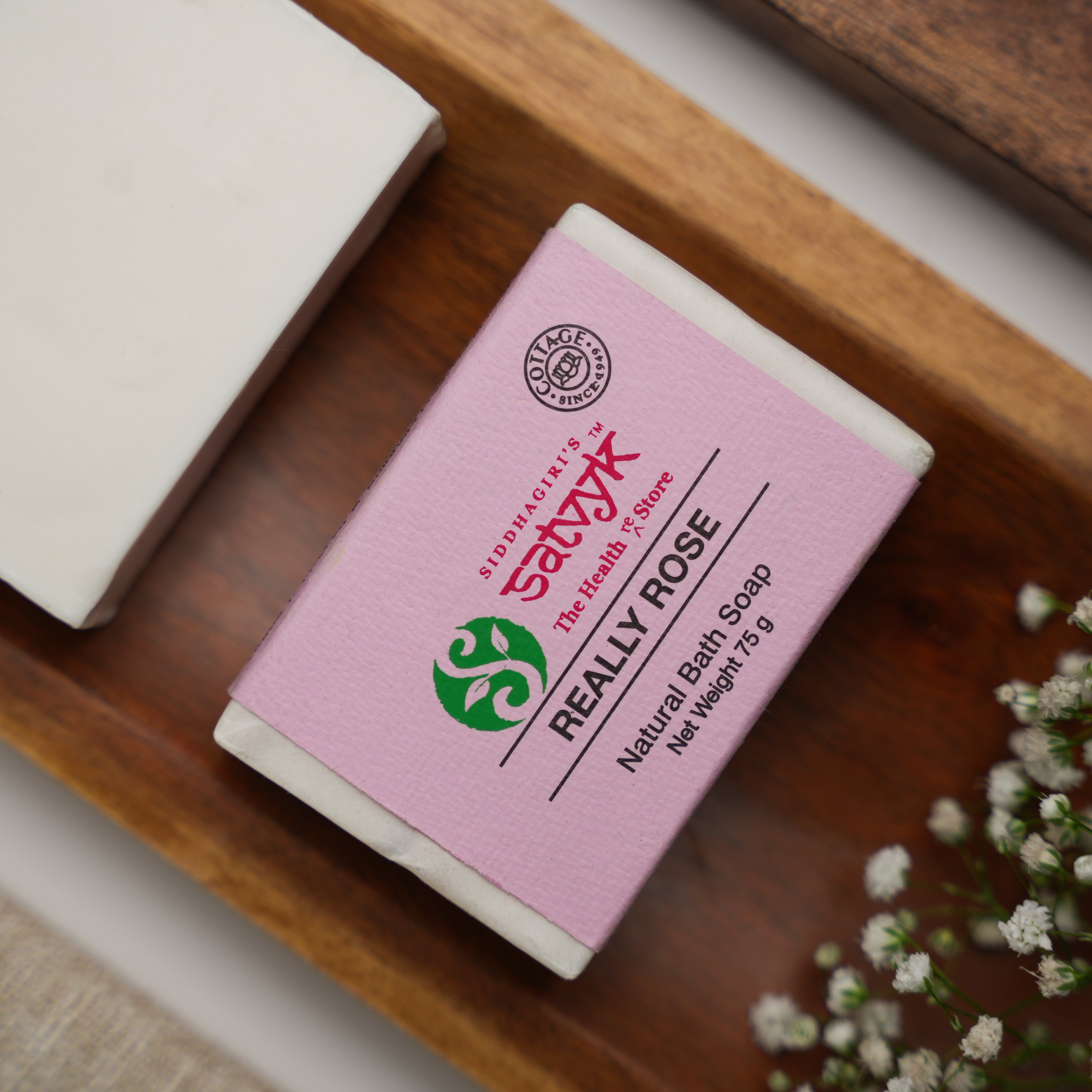 Handmade Rose Herbal Bath Soap | Mild Floral Fragrance | Skin Softening & Hydrating | Natural Glow Bar | Gentle for Daily Use