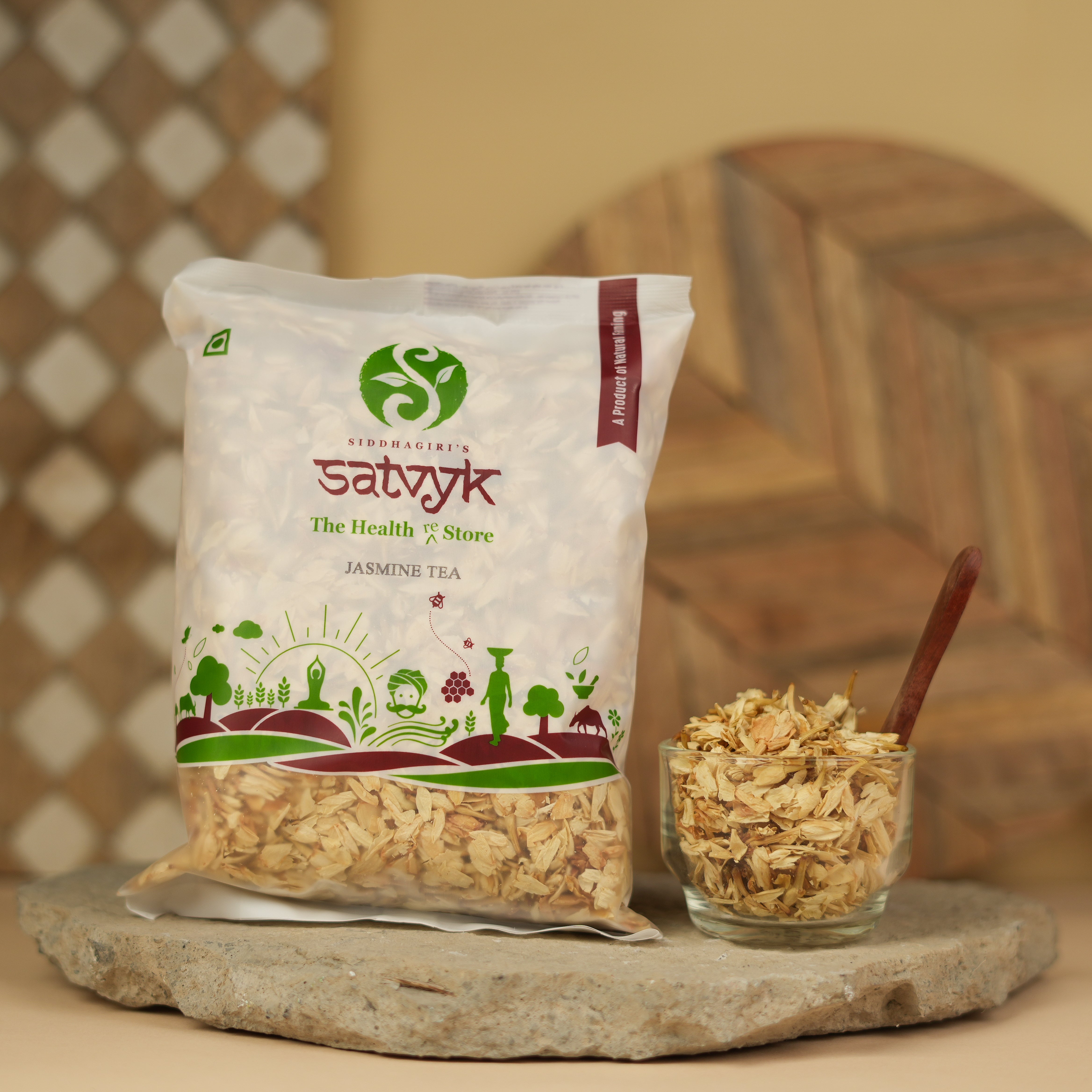 Jasmine Green Tea | Fragrant Floral Tea | Mood Uplifting | Refreshing Daily Drink | Natural Aromatic Wellness Tea