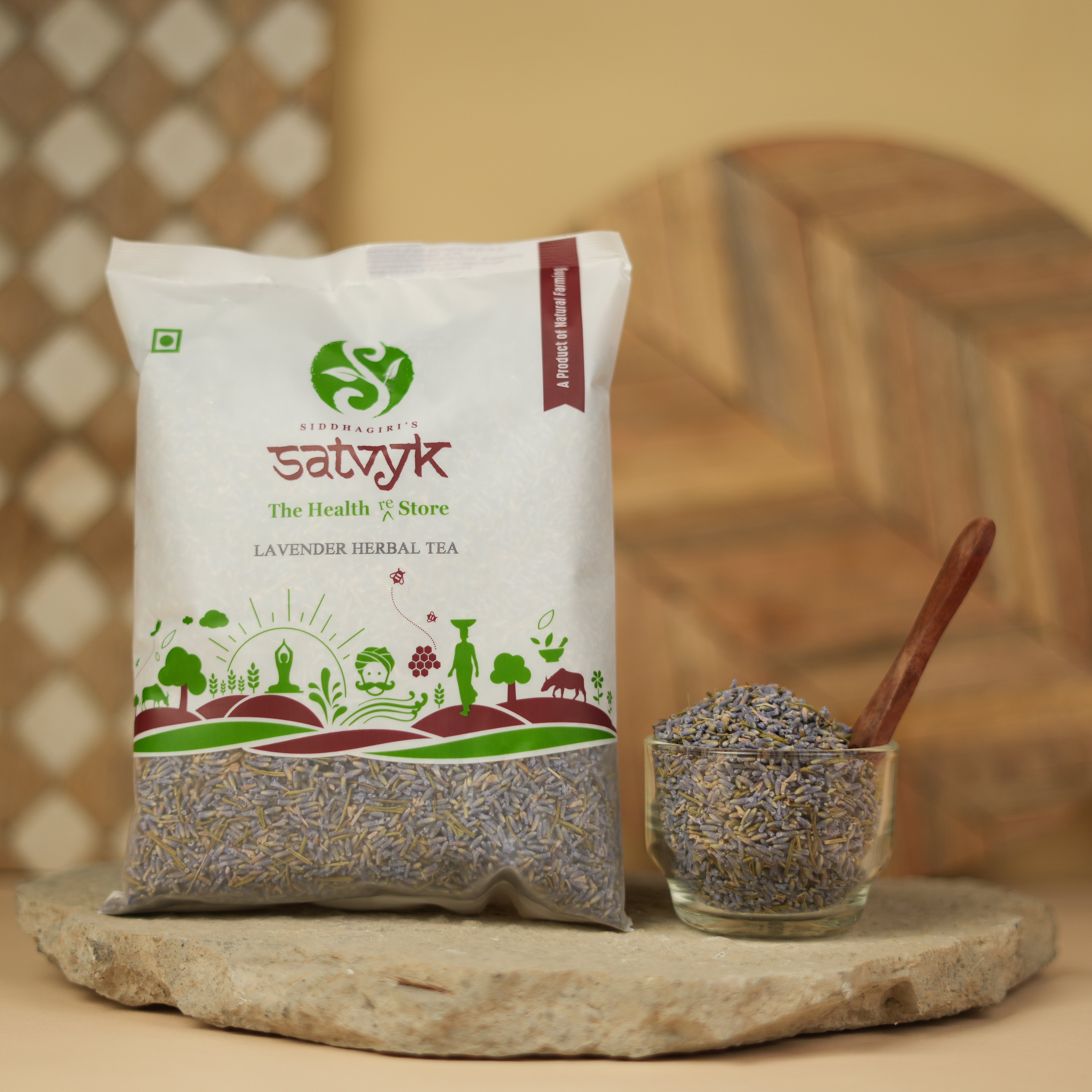 Lavender Herbal Tea | Calming Bedtime Tea | No Caffeine | Floral Relaxing Tea | Natural Stress Relief | Soothing Wellness Drink