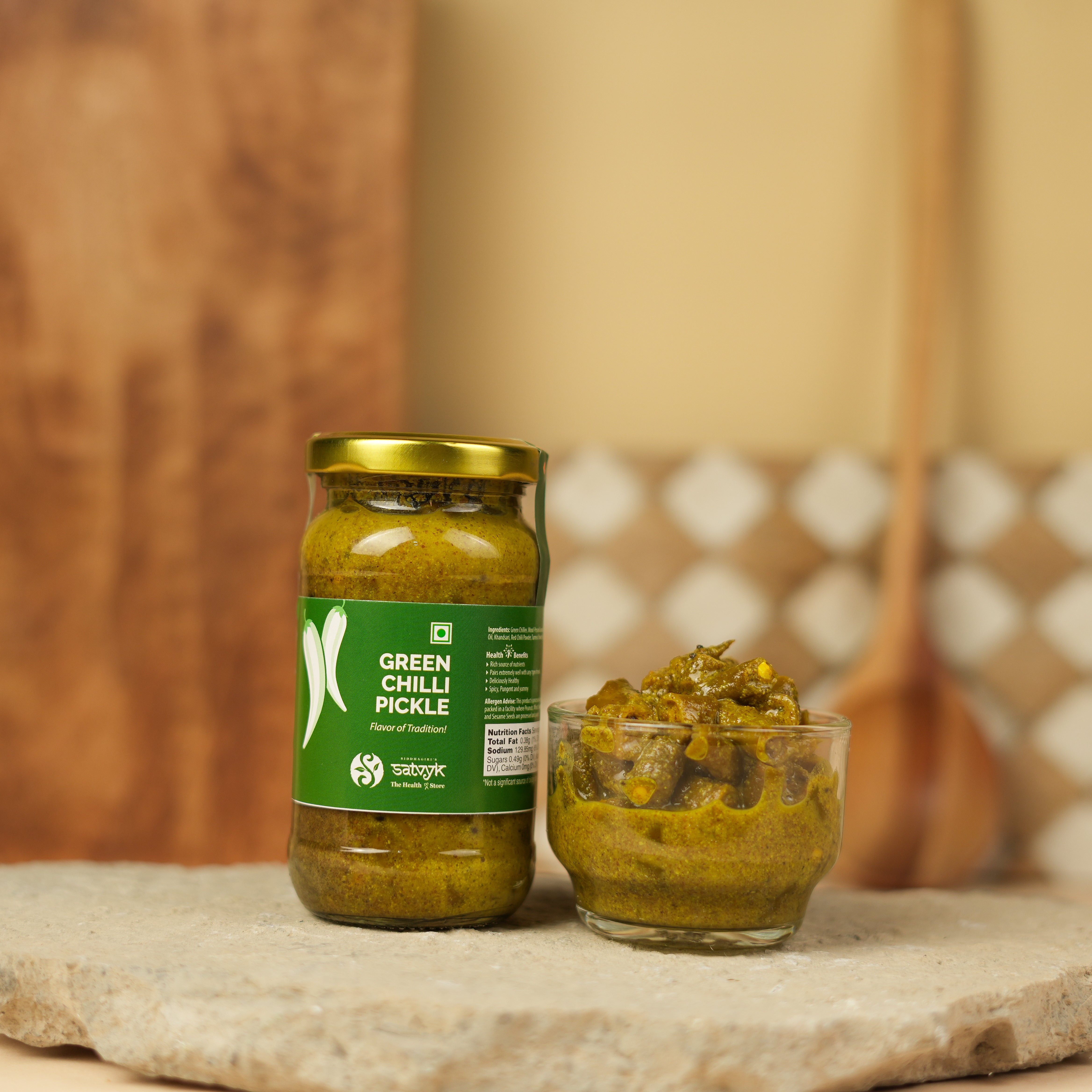 Green Chilly Pickle | Spicy Mirchi Achar | Hand-Stuffed with Flavorful Masala | Crisp, Fiery & Addictive | No Preservatives