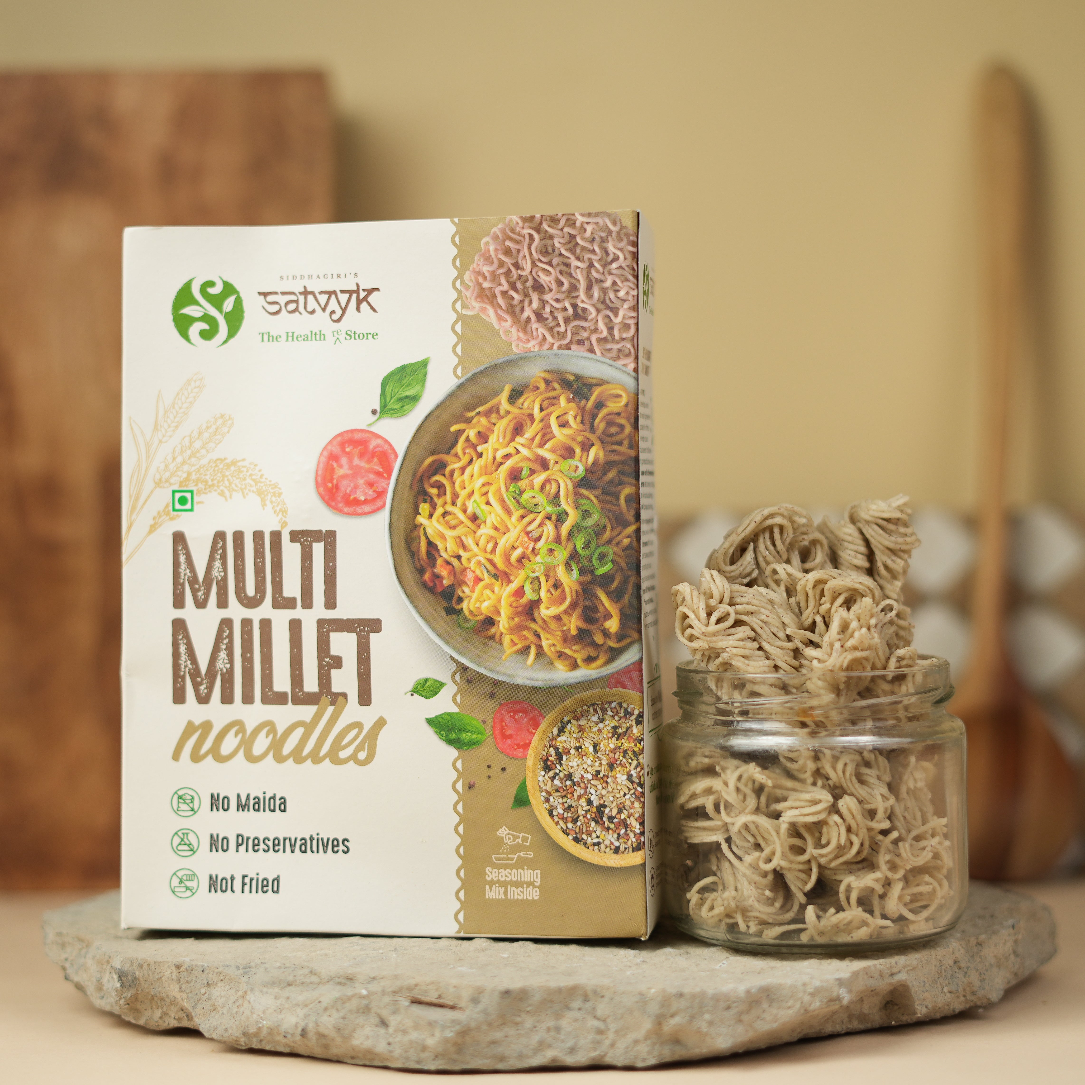 Multi Millet Noodles | Multi-Millet Blend | No Maida | Light & Nutritious | Wholesome Daily Meal for All Ages