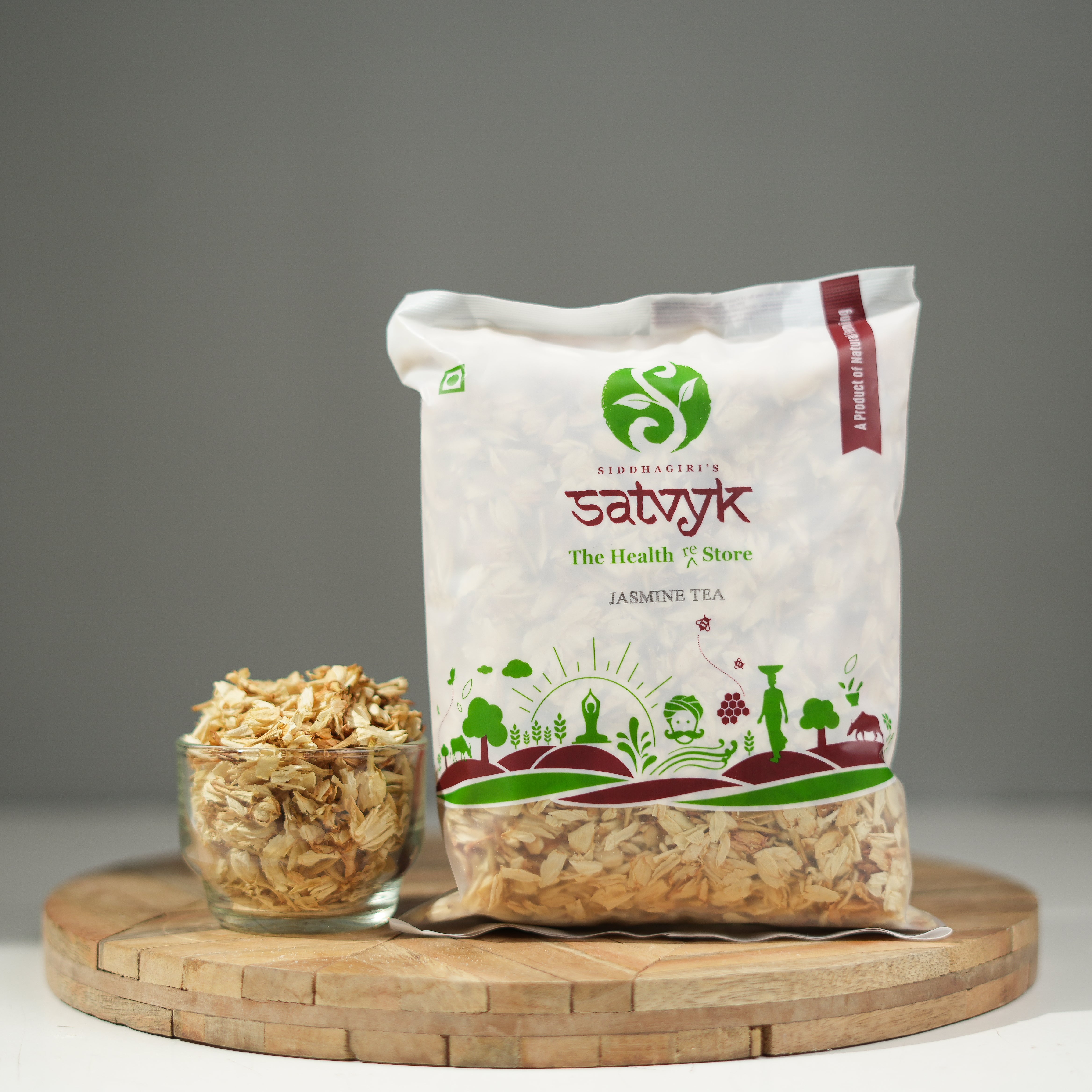 Jasmine Green Tea | Fragrant Floral Tea | Mood Uplifting | Refreshing Daily Drink | Natural Aromatic Wellness Tea