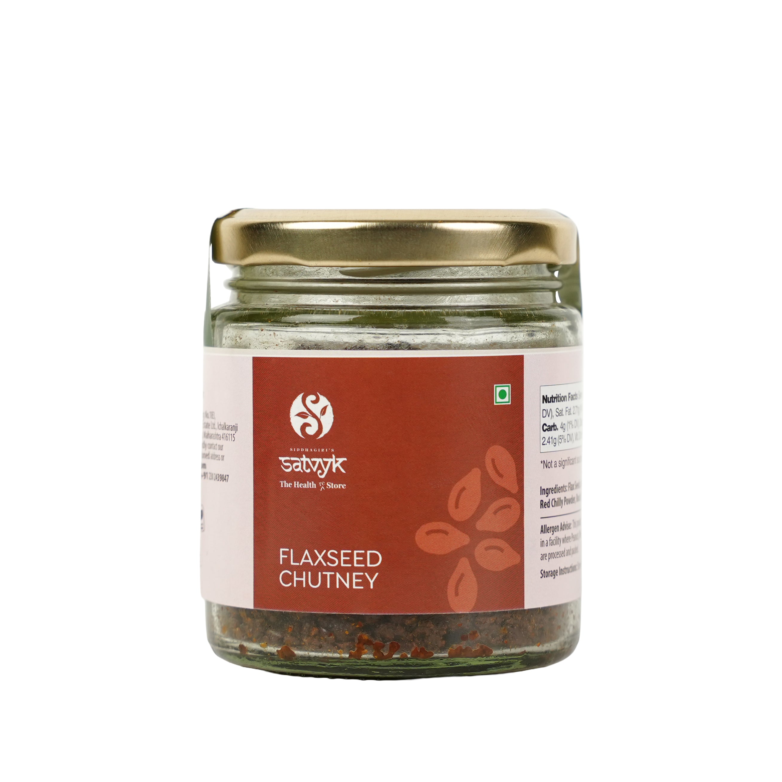 Flaxseed Chutney Powder | Omega-3 Rich | Perfect for Roti, Rice & Healthy Snacking