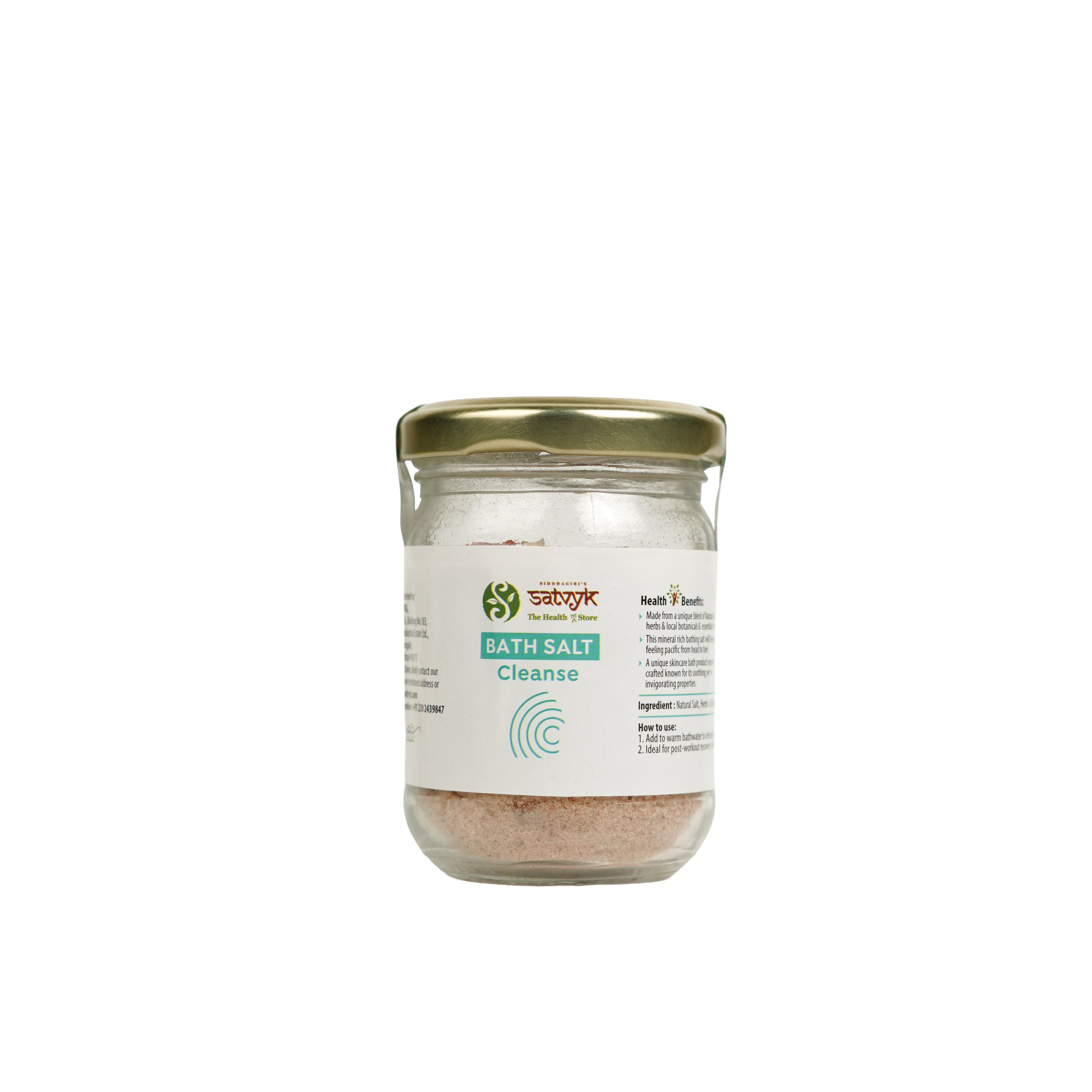 Cleanse Bath Salt | Detoxifying Mineral Soak | Refreshes Skin & Uplifts Mood