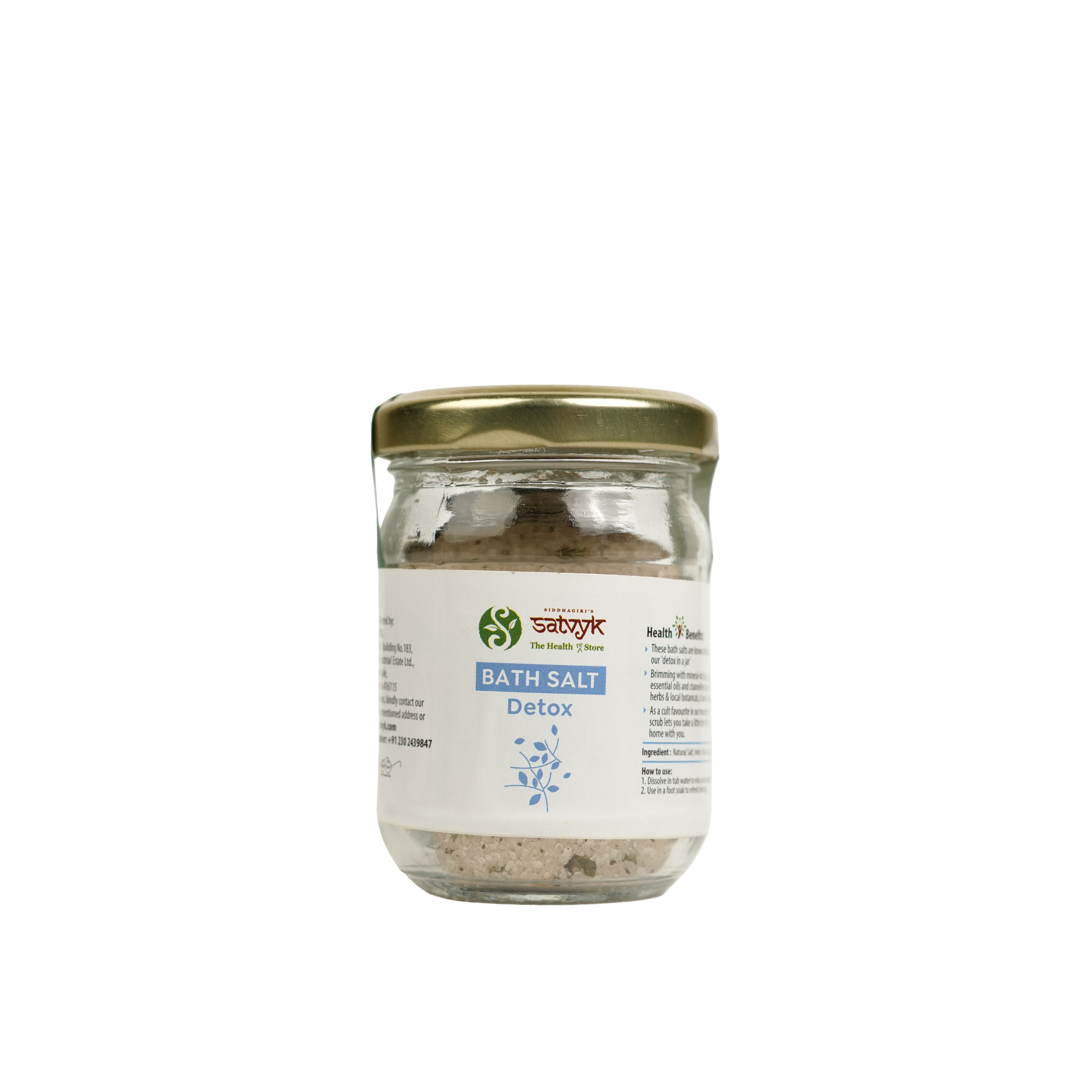 Detox Bath Salt | Soothing Epsom Blend | Relieves Tired Muscles & Clears Toxins