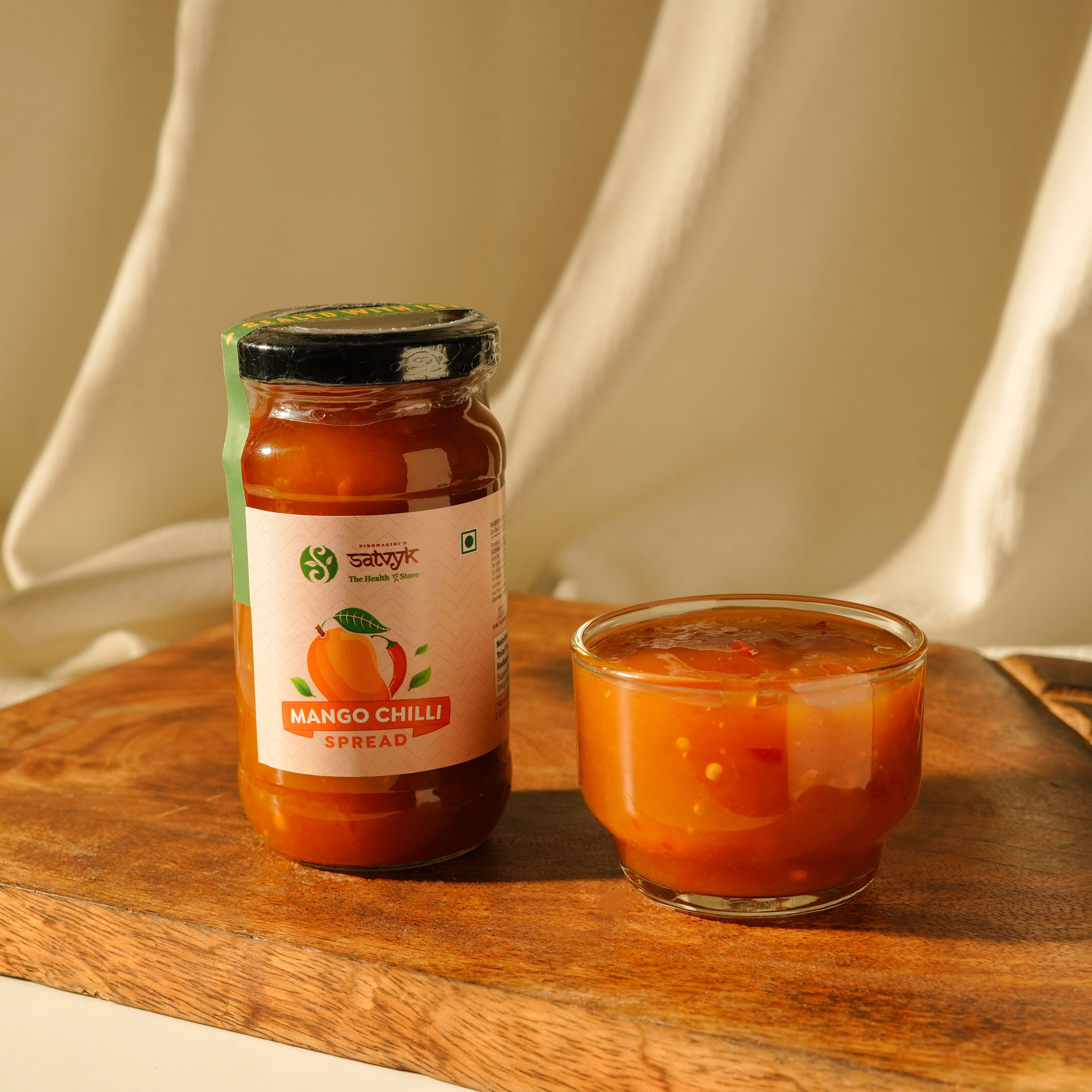 Mango Chilli Spread | Sweet & Spicy Twist | Perfect with Parathas, Crackers & Cheese Boards