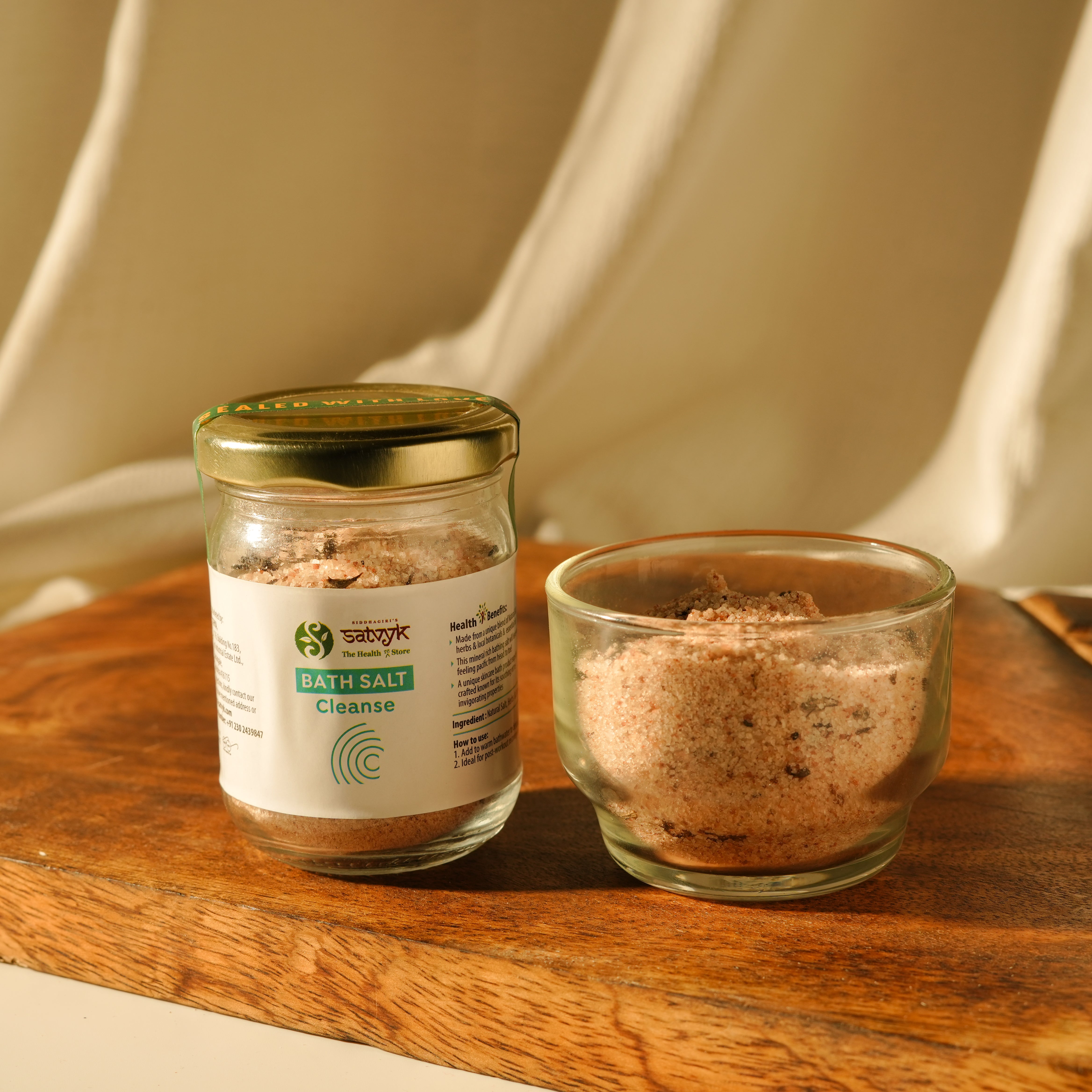Cleanse Bath Salt | Detoxifying Mineral Soak | Refreshes Skin & Uplifts Mood