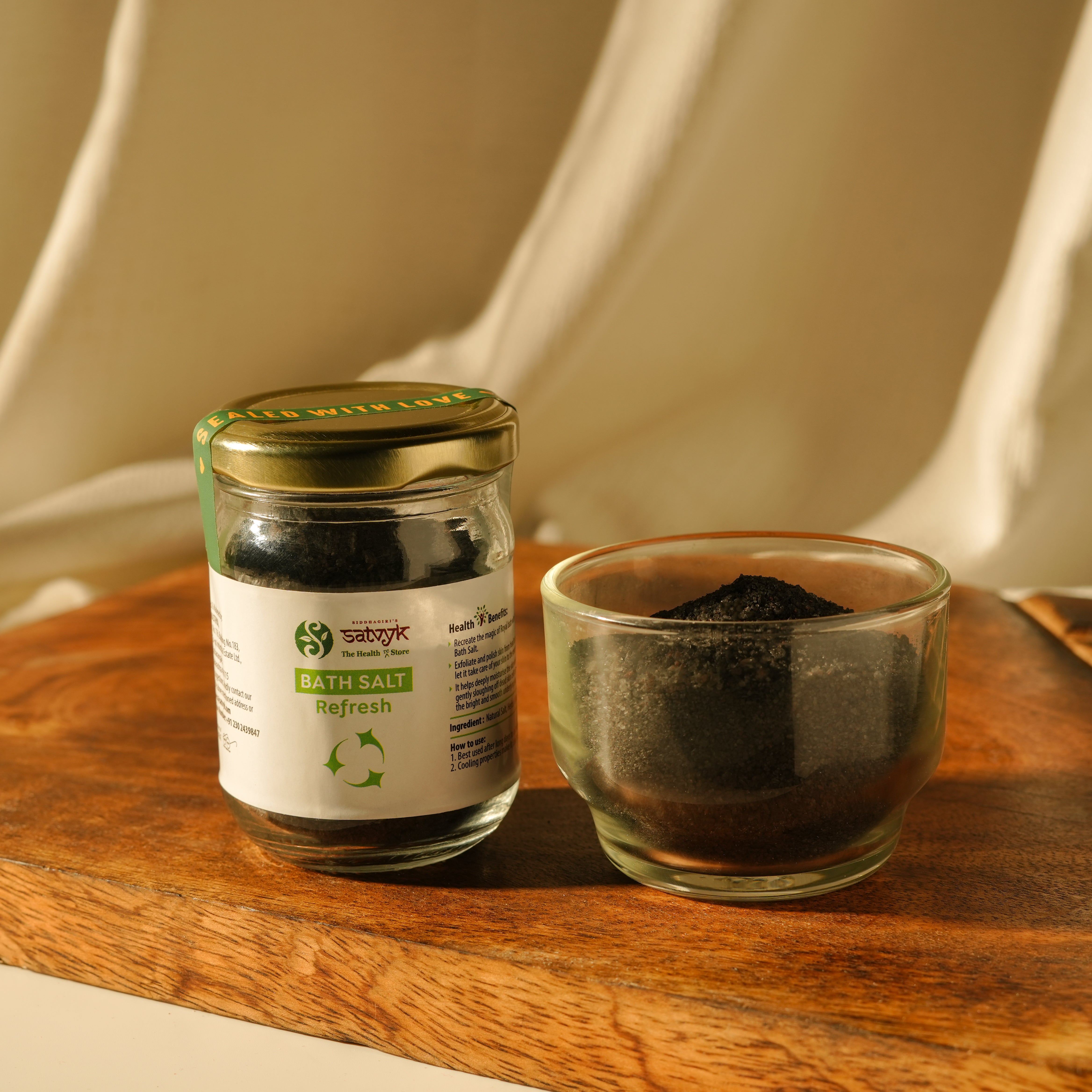 Refresh Bath Salt | Cooling & Uplifting Soak | Ideal for Summer Baths & Relaxation
