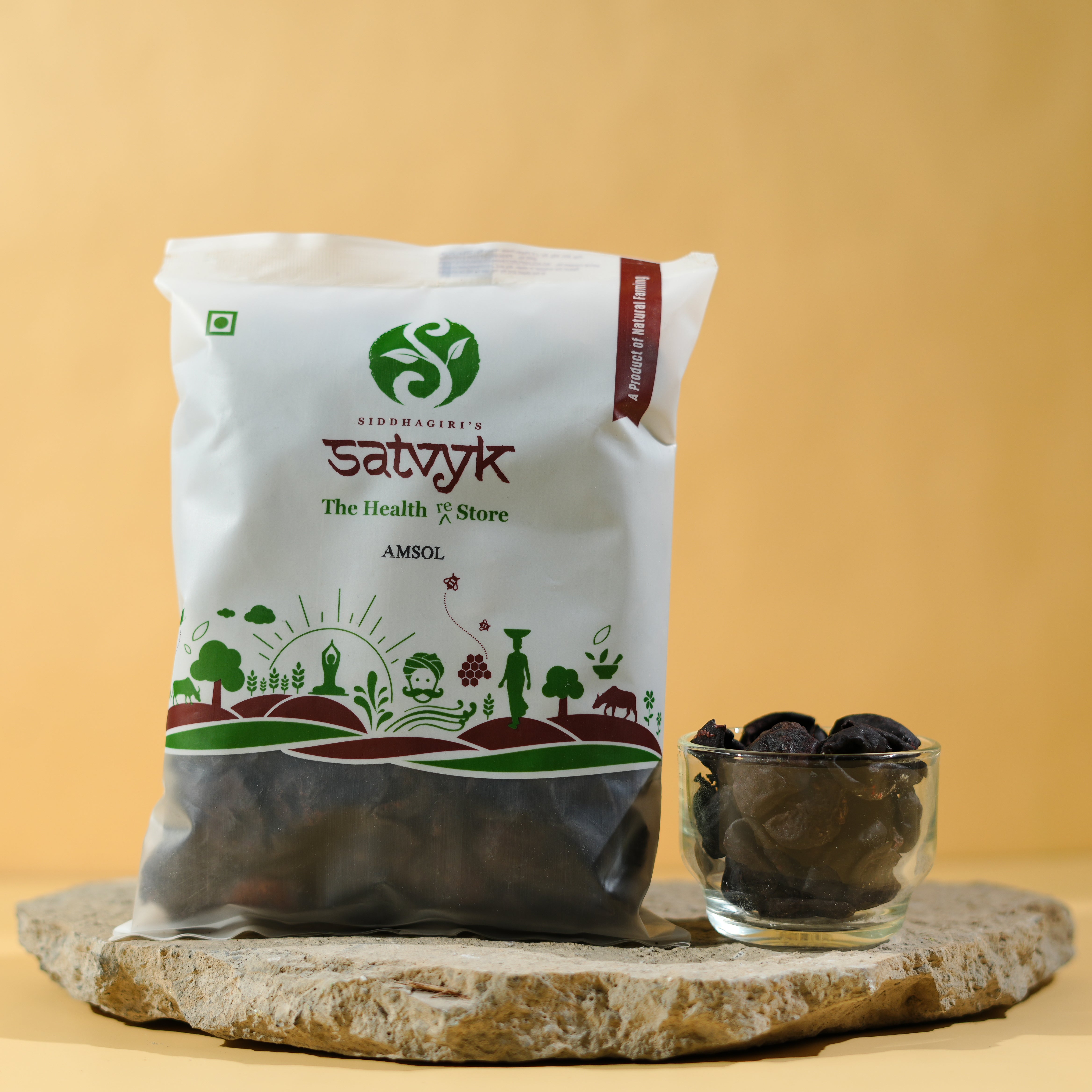 Amsol (Dried Kokum) | Garcinia Indica | Traditional Sour Spice | Used in Sol Kadhi & Konkan Curries | Natural & Sun-Dried
