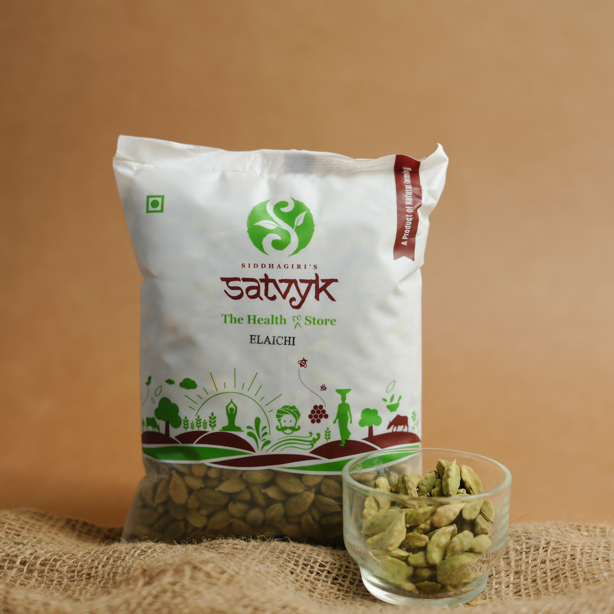 Cardamom (Elaichi) | Whole Green Pods | Aromatic & Flavourful | Ideal for Sweets, Tea & Spice Mixes