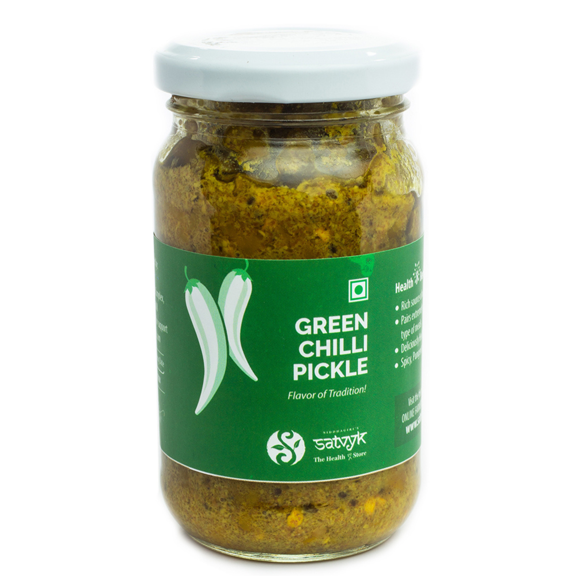 Green Chilly Pickle | Spicy Mirchi Achar | Hand-Stuffed with Flavorful Masala | Crisp, Fiery & Addictive | No Preservatives