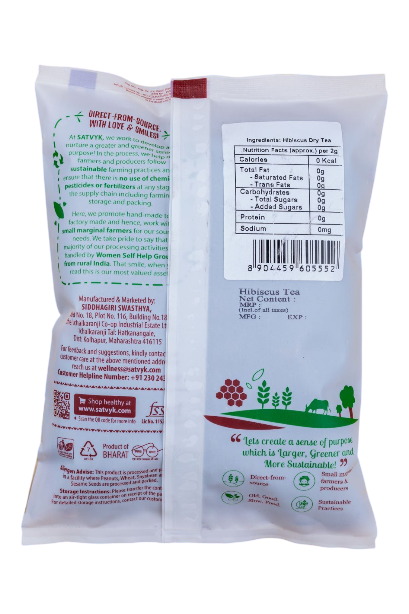 Hibiscus Flower Tea | Dried Hibiscus Petals | Vitamin C Rich Tea |Skin Health | Caffeine-Free Herbal Tea | Refreshing Detox Drink