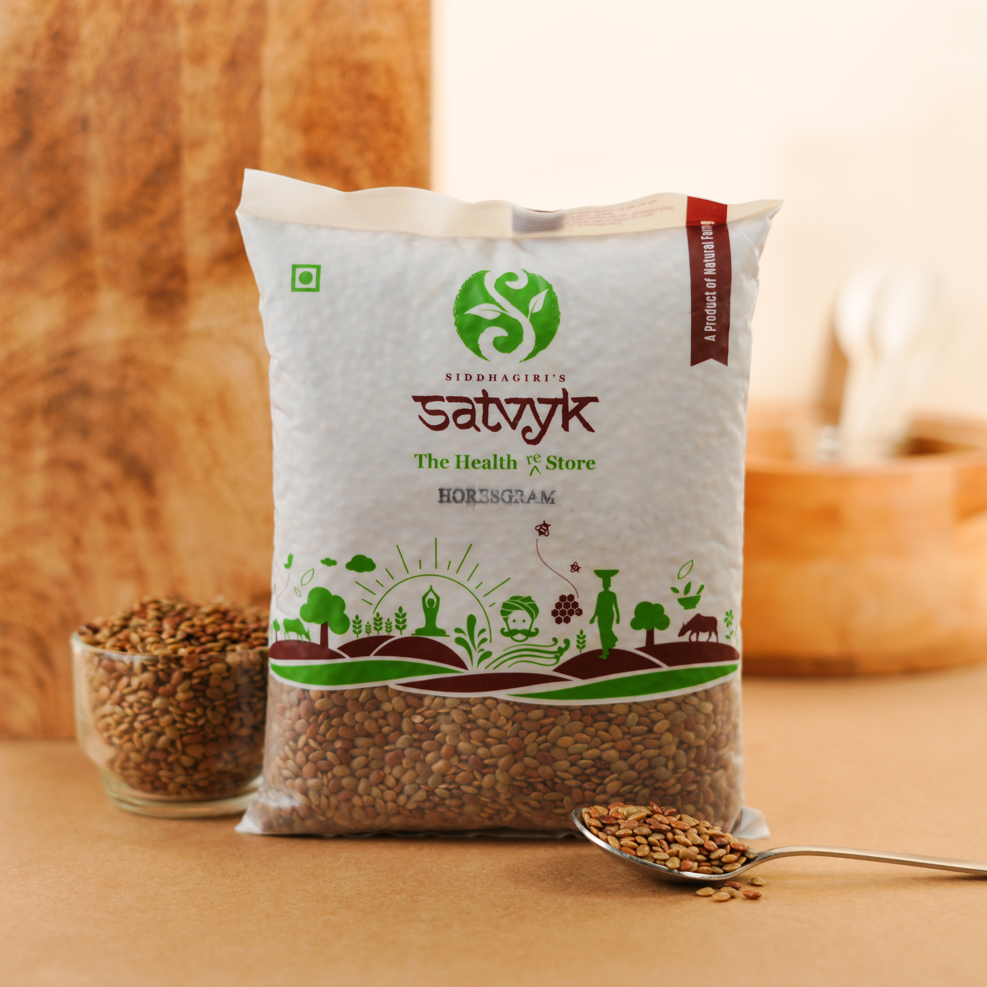 Horsegram (Kulthi) | High Protein & Iron | Naturally Grown & Unpolished | Ideal for Detox, Weight Watchers & Kulthi Soup