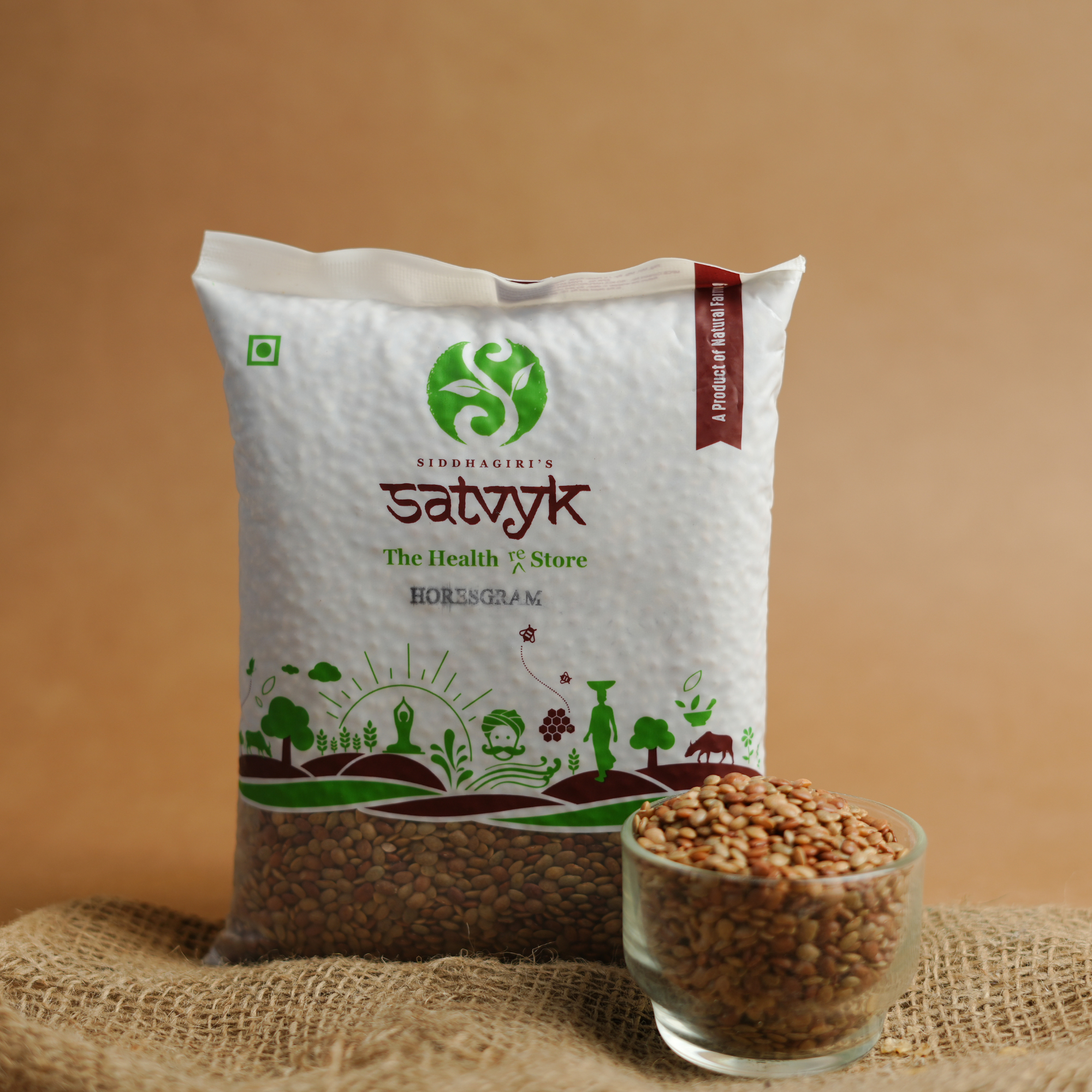 Horsegram (Kulthi) | High Protein & Iron | Naturally Grown & Unpolished | Ideal for Detox, Weight Watchers & Kulthi Soup