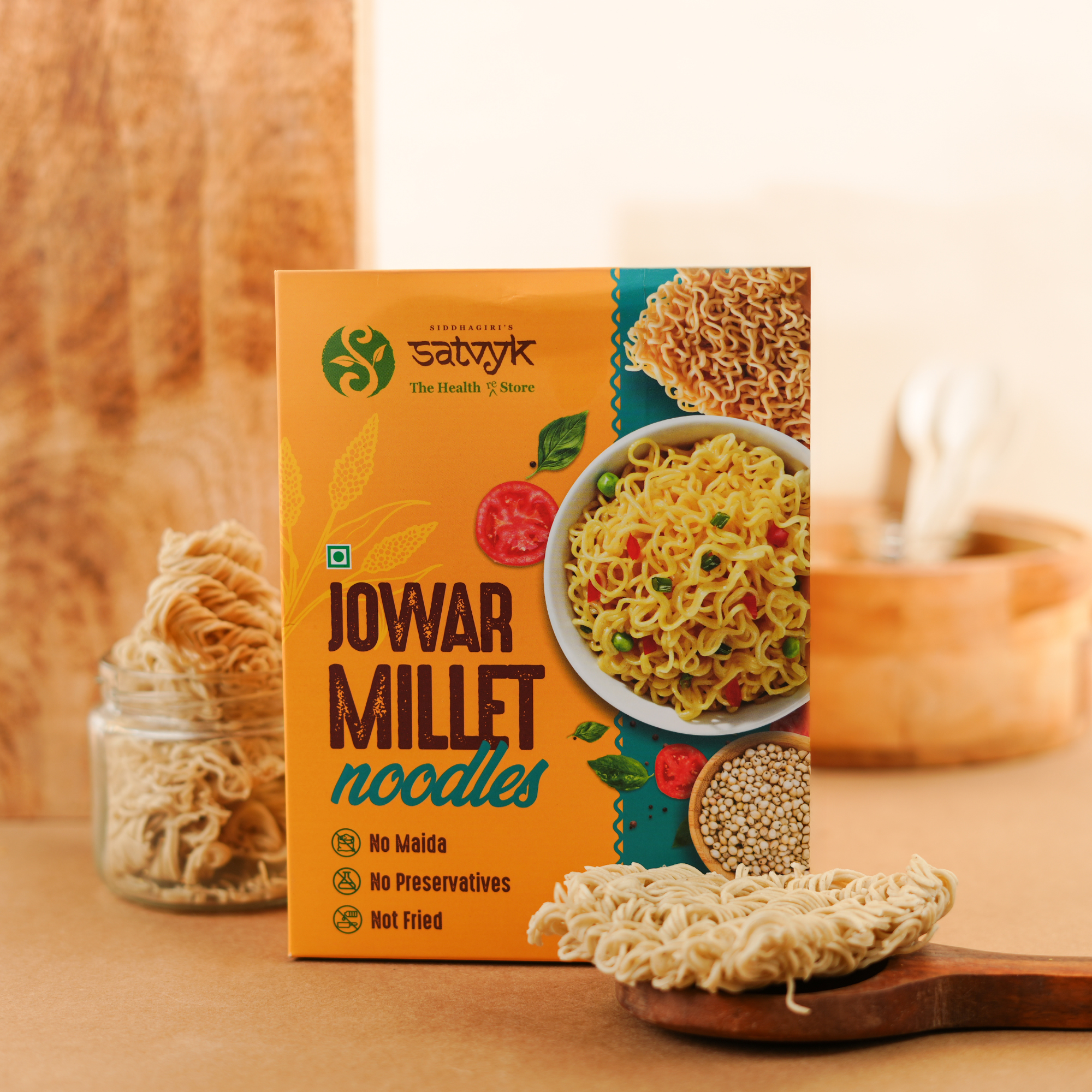 Jowar Millet Noodles | No Maida | Fiber-Rich | Easy to Digest | Healthy Instant Meal for All Ages