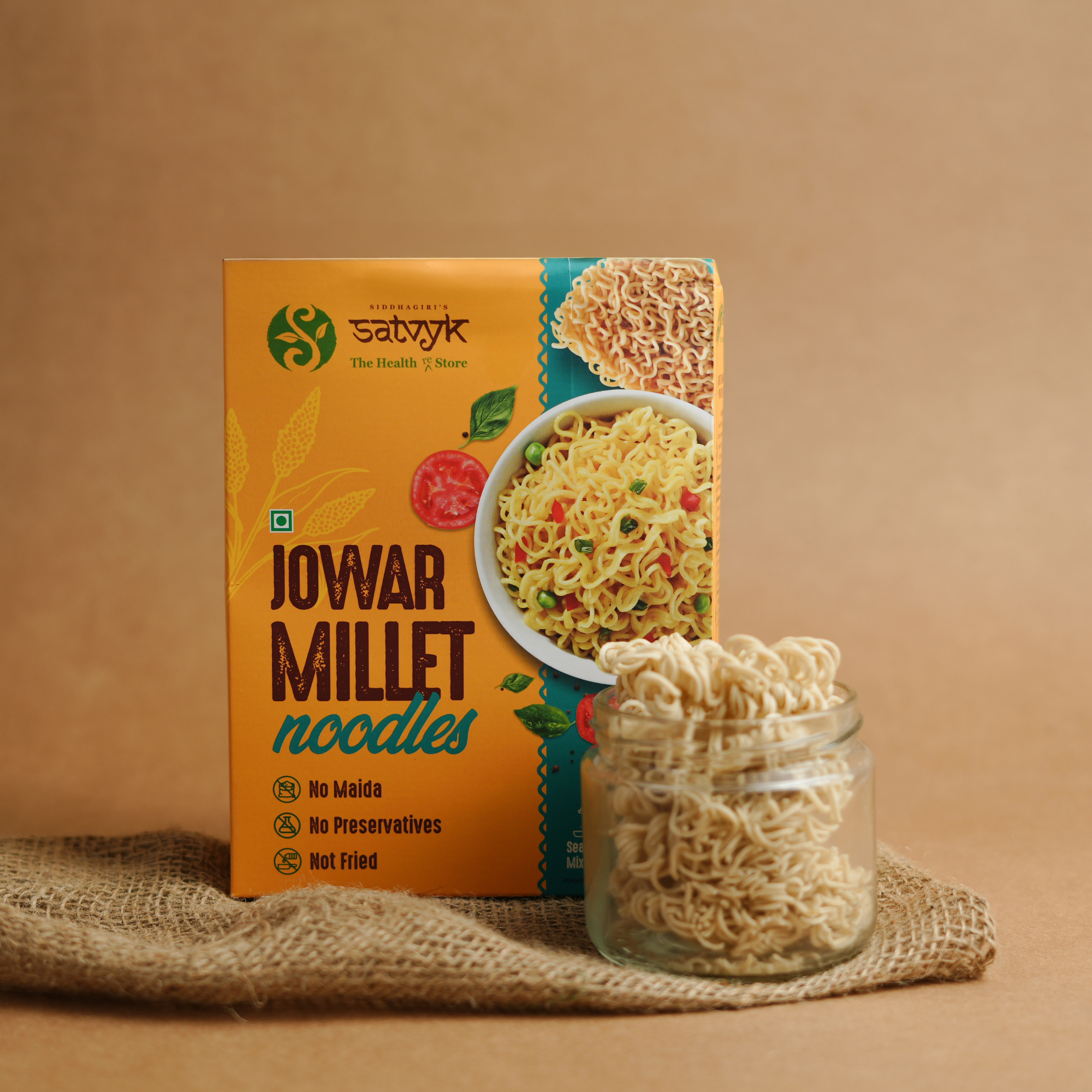 Jowar Millet Noodles | No Maida | Fiber-Rich | Easy to Digest | Healthy Instant Meal for All Ages