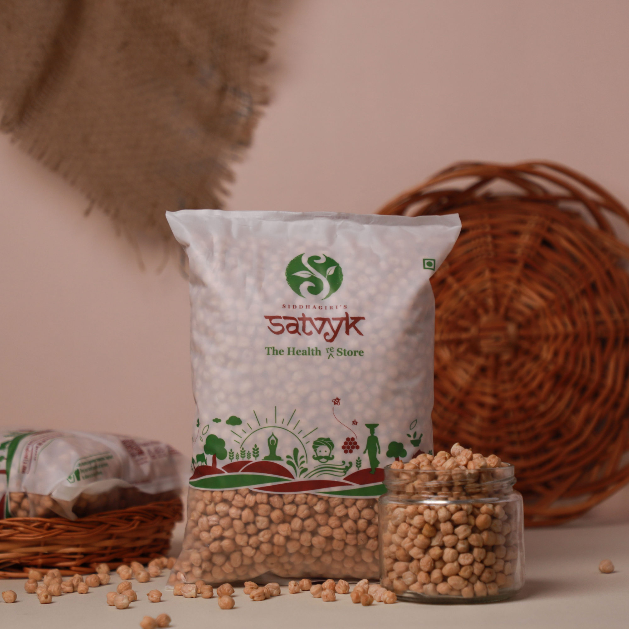 Kabuli Chana | Big-Sized White Chickpeas | High Protein & Fiber | Ideal for Chole & Salads