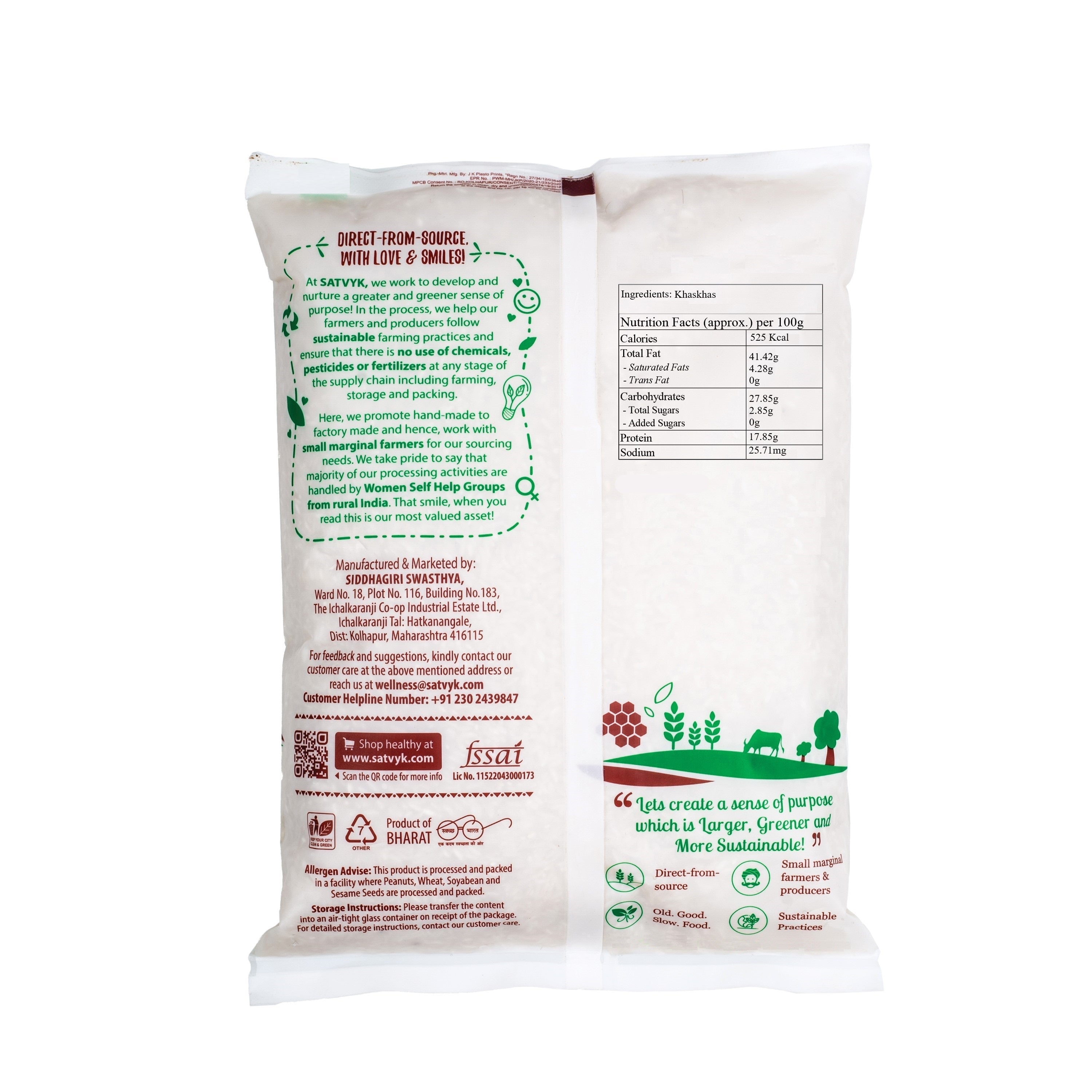 Khaskhas | Premium White Poppy Seeds | Ideal for Gravies & Sweets | Natural Thickener with Mild Nutty Flavour