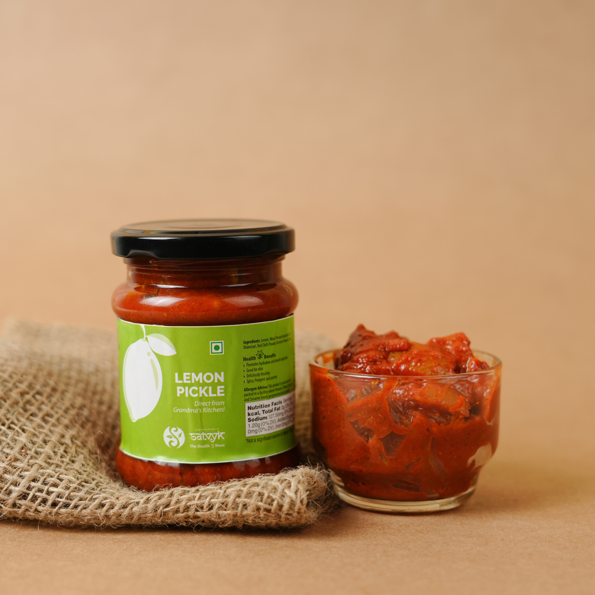 Lemon Pickle | Homemade Nimbu Achar | Sun-Cured & Hand-Stirred | Tangy, Spicy & Rich in Flavour | No Preservatives