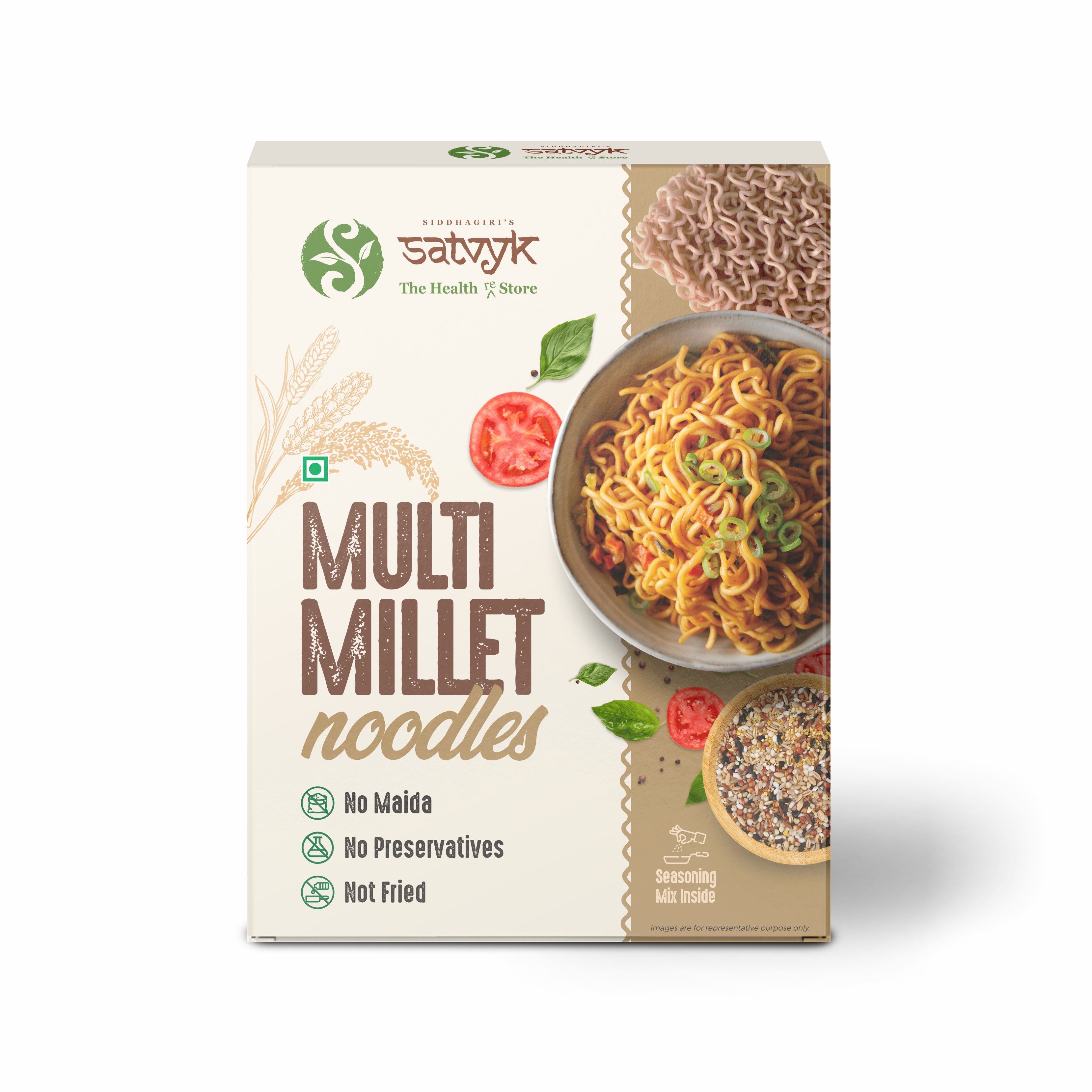 Multi Millet Noodles | Multi-Millet Blend | No Maida | Light & Nutritious | Wholesome Daily Meal for All Ages