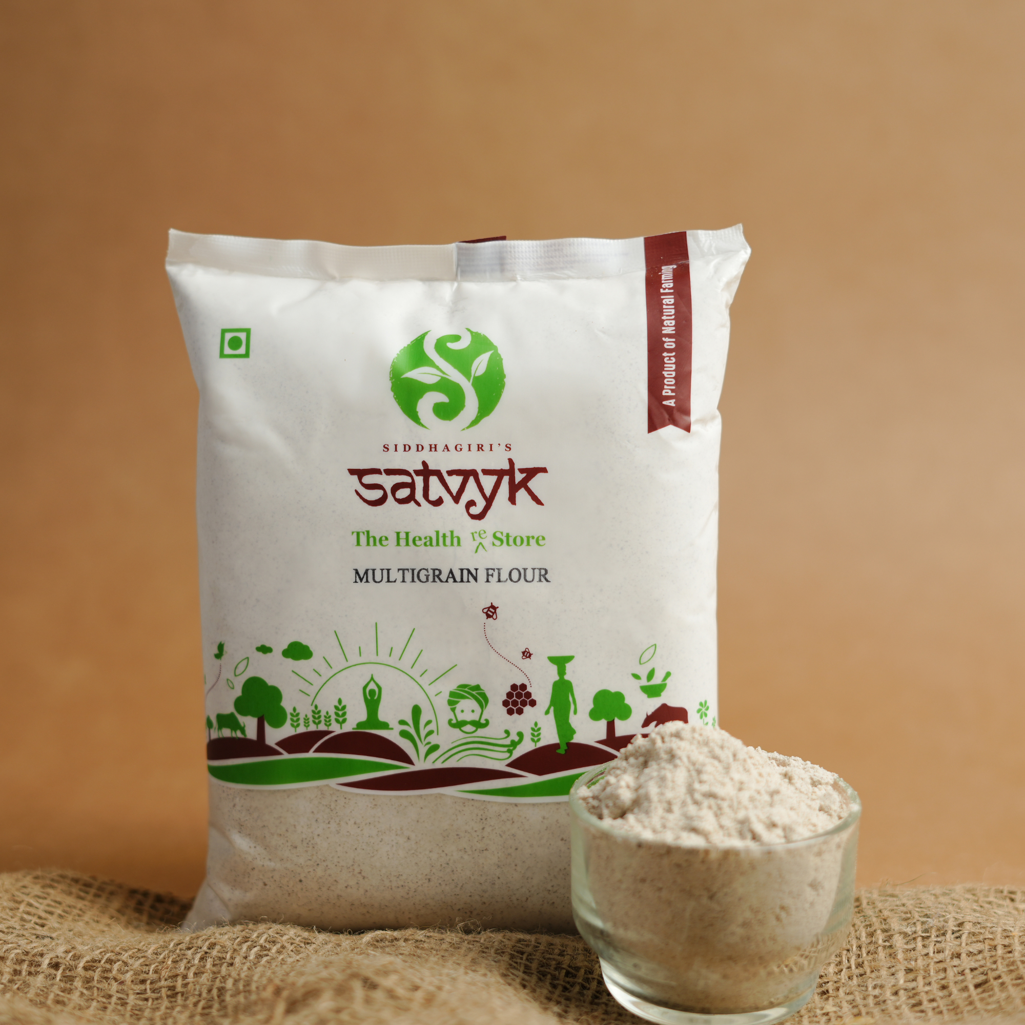 Multigrain Flour – Messi Roti Atta | High Fiber & Nutrient-Rich | Blend of Traditional Grains | Ideal for Everyday Soft Rotis