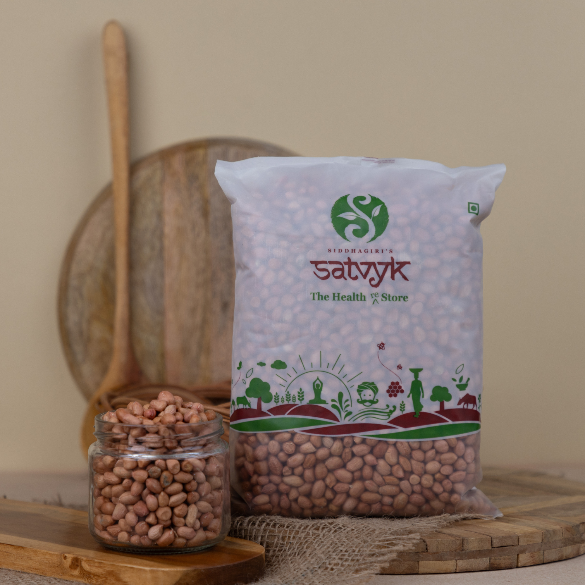 Organic Groundnuts | Peanuts | Moongfali | Shengdana | Pesticide-free | Non GMO | Raw Peanuts